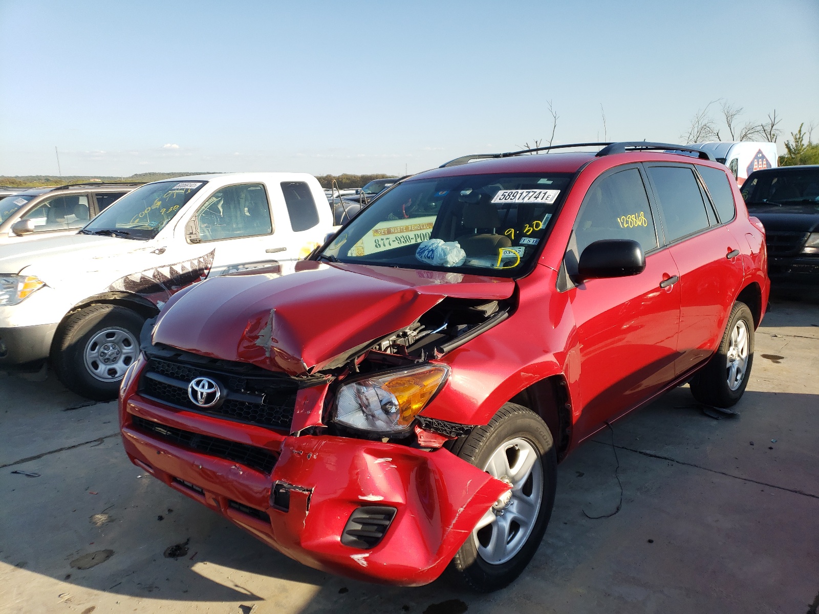 Photo 2 from auction – 2009 TOYOTA RAV4 with VIN JTMZF33V395008950