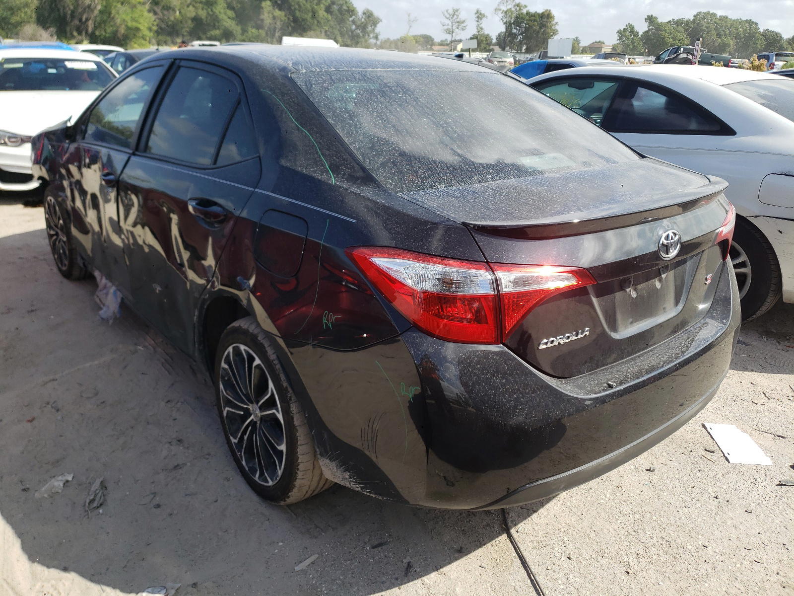 Photo 3 from auction – 2014 TOYOTA COROLLA L with VIN 2T1BURHE2EC194559