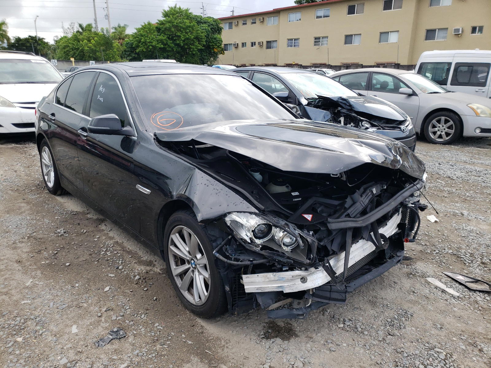 BMW 528 XI 2014 with VIN WBA5A7C53ED618624 - Photo from auction