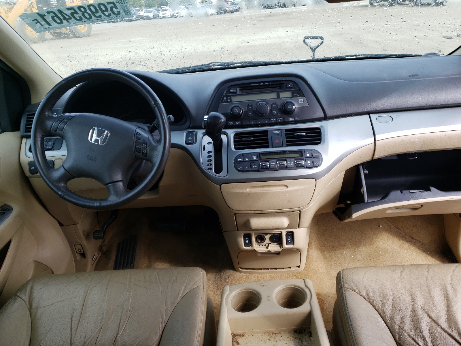 Photo 9 from auction – 2009 HONDA ODYSSEY EX with VIN 5FNRL38619B404769