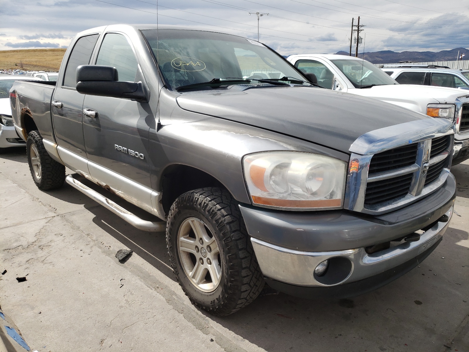 DODGE RAM 1500 S 2006 with VIN 1D7HU18N26S553507 - Photo from auction