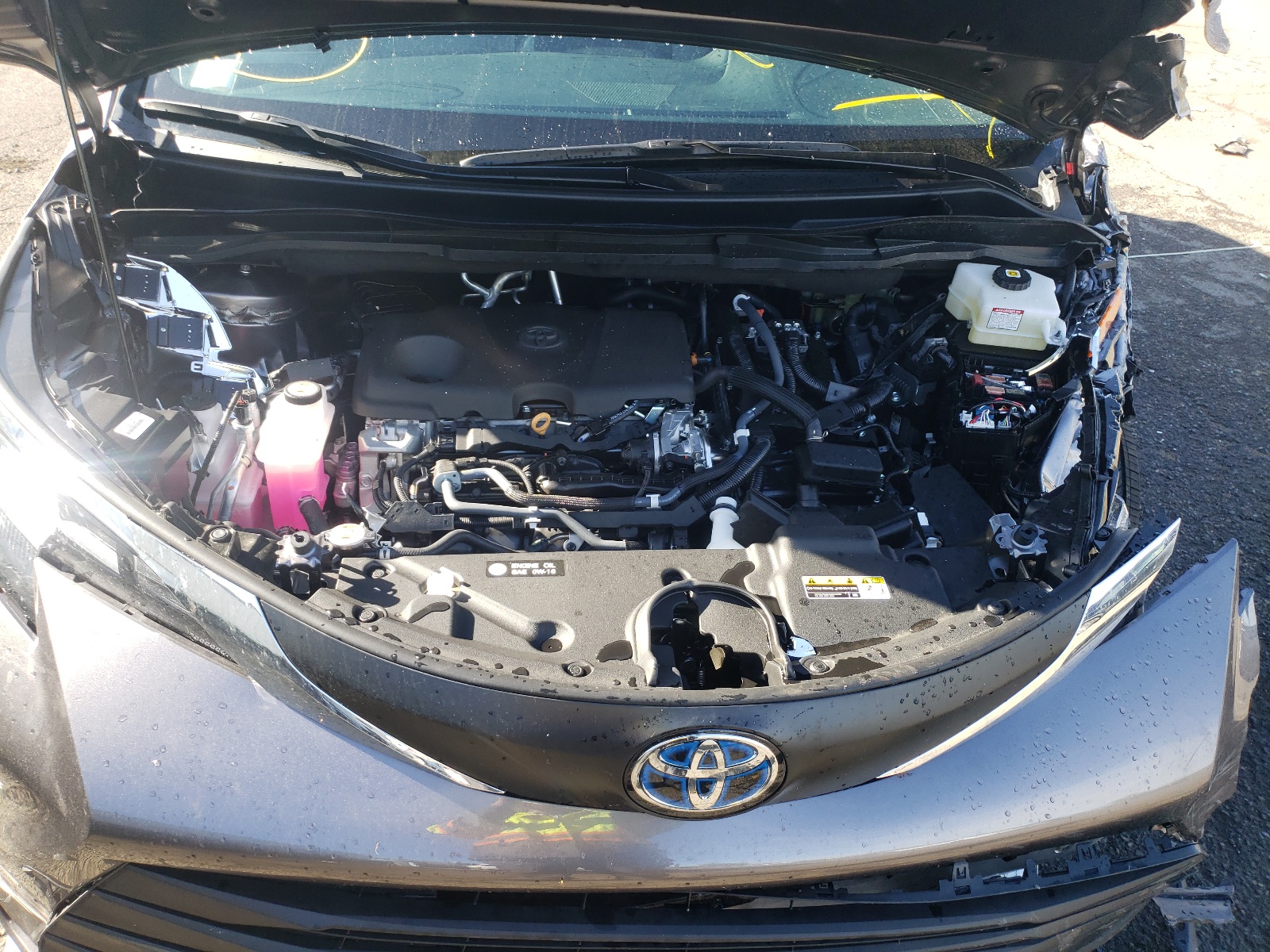 Photo 7 from auction – 2021 TOYOTA SIENNA LE with VIN 5TDKRKEC2MS072141