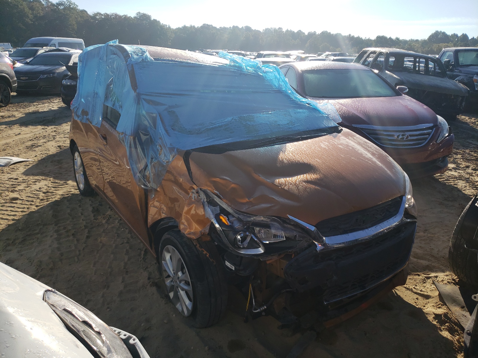 CHEVROLET SPARK 1LT 2020 with VIN KL8CD6SA1LC410781 - Photo from auction