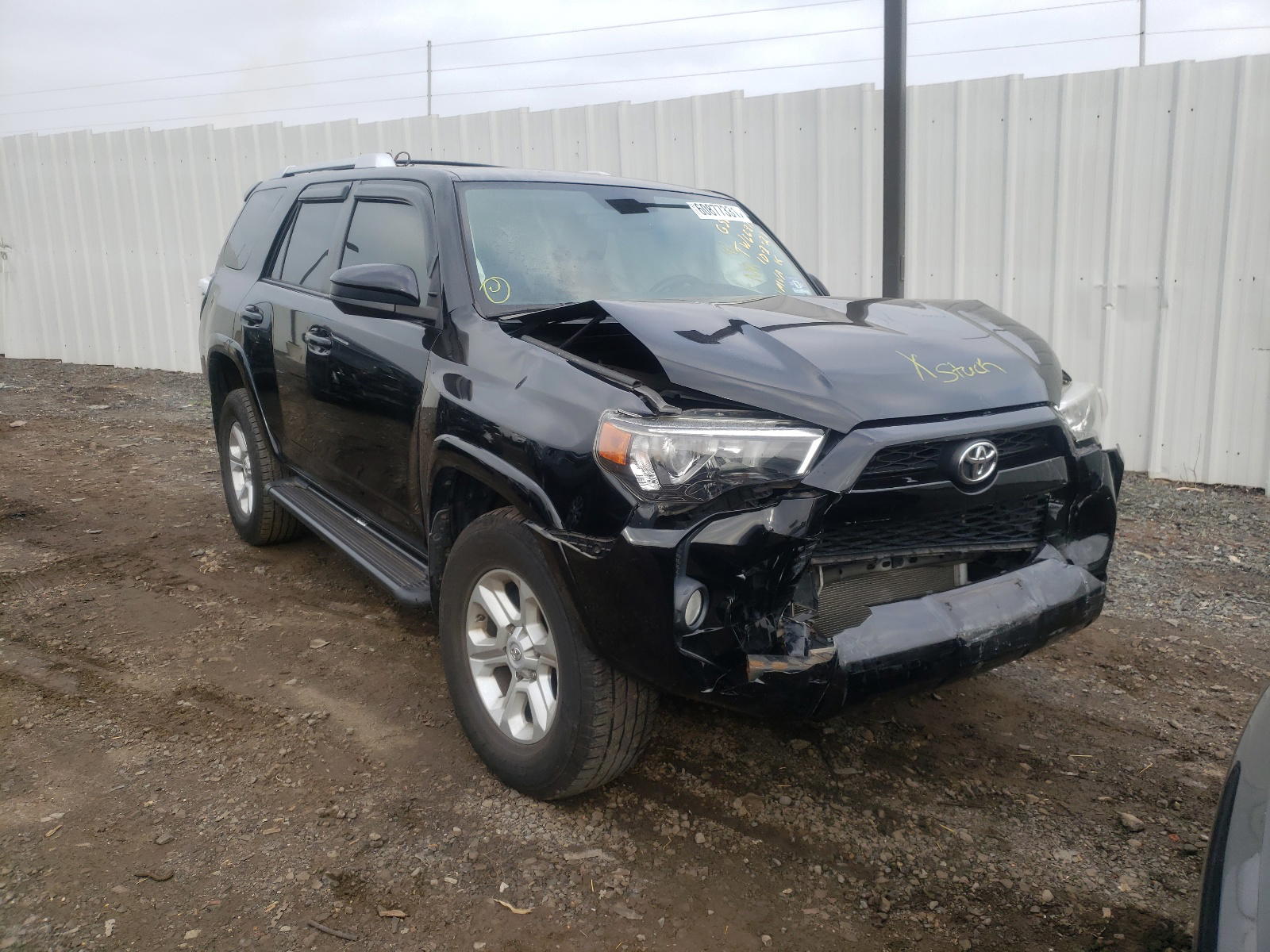 TOYOTA 4RUNNER SR 2014 with VIN JTEBU5JR1E5201600 - Photo from auction