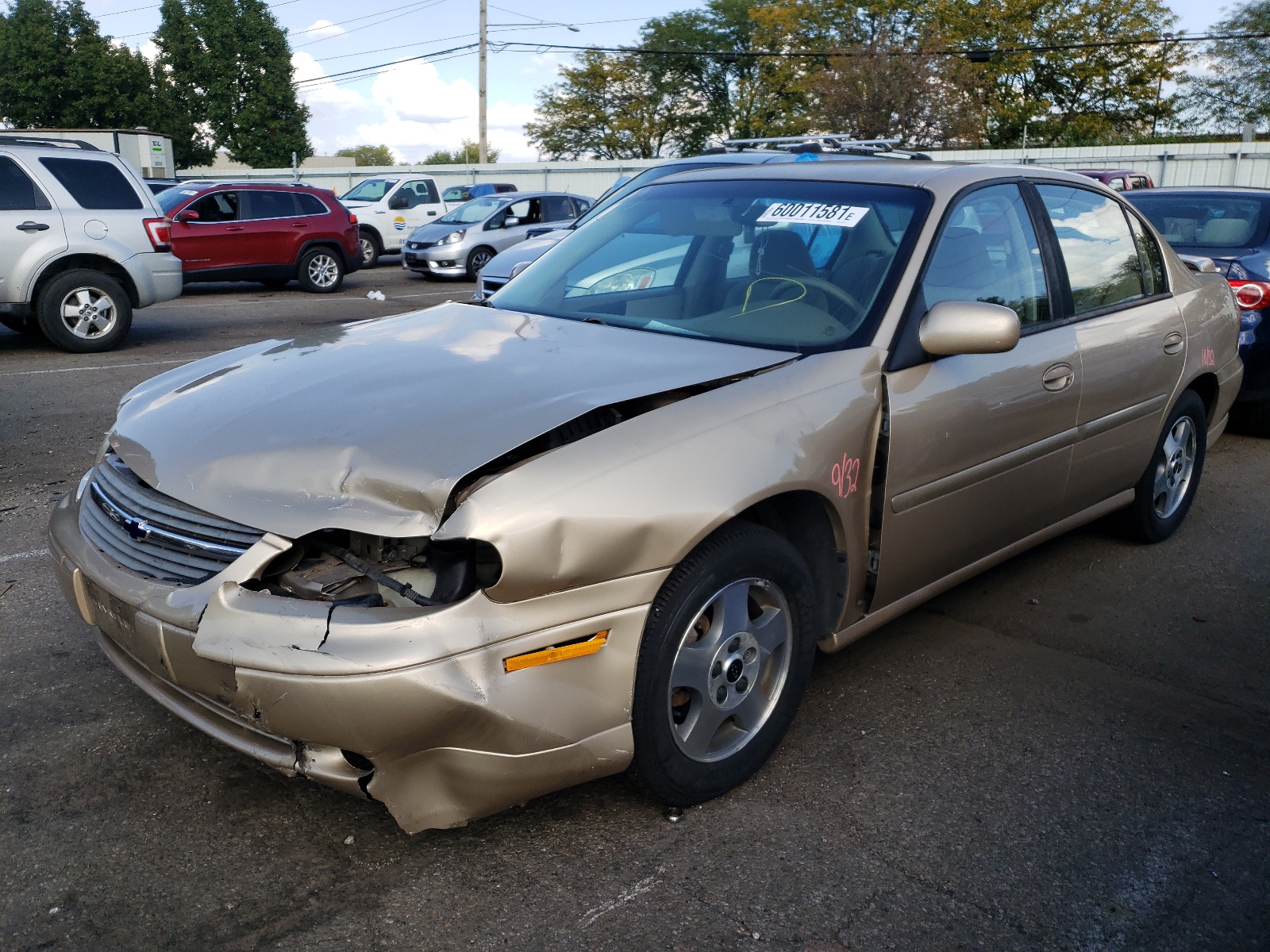 Photo 2 from auction – 2003 CHEVROLET MALIBU LS with VIN 1G1NE52J43M562175