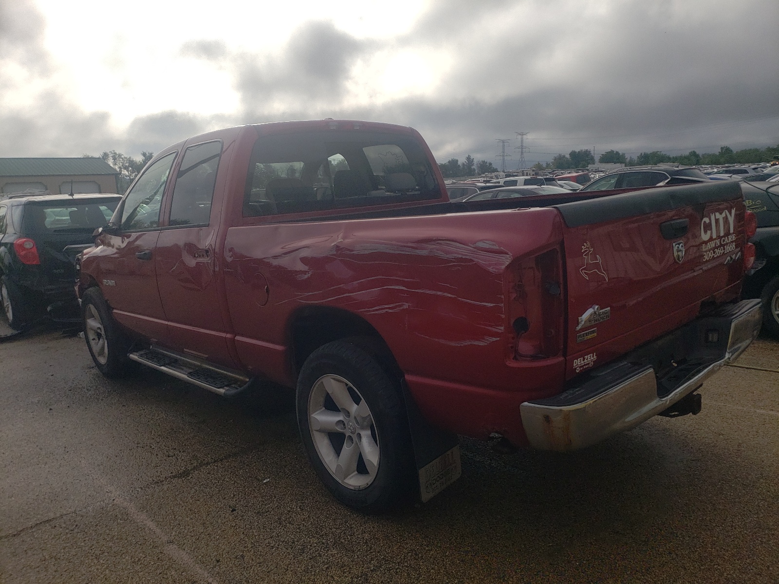 Photo 3 from auction – 2008 DODGE RAM 1500 S with VIN 1D7HU18N68J115825