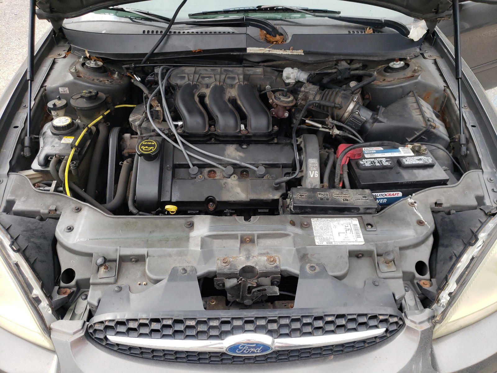 Photo 7 from auction – 2003 FORD TAURUS with VIN 1FAFP55SX3A125430