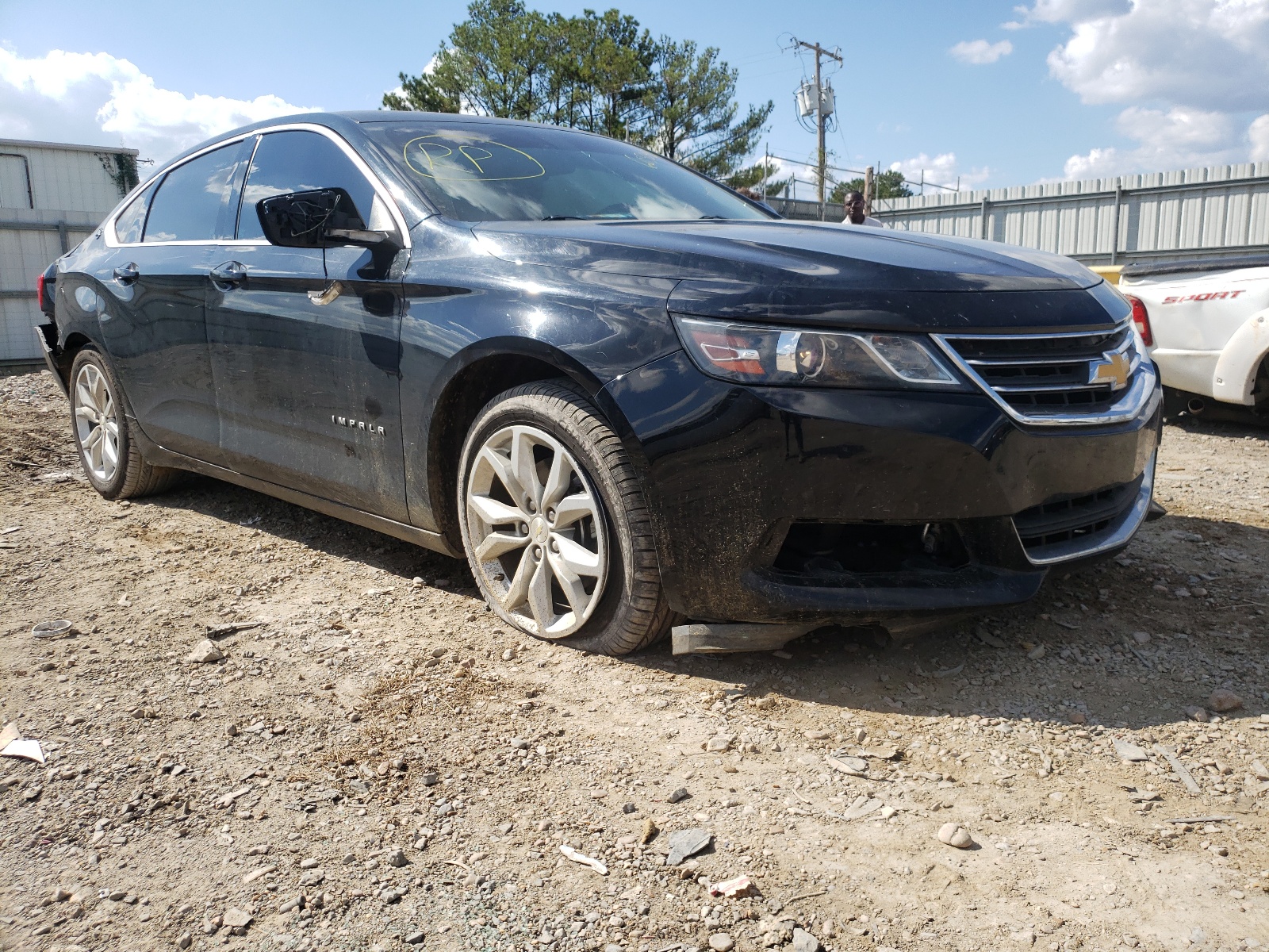 CHEVROLET IMPALA LT 2017 with VIN 1G1105S36HU185984 - Photo from auction