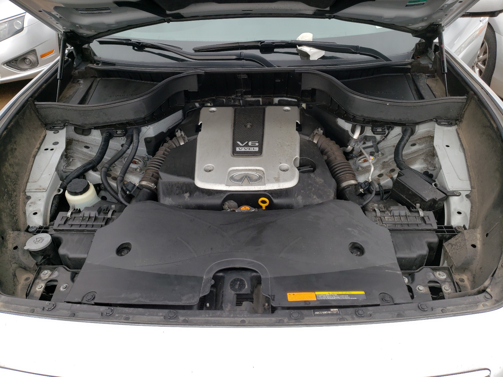 Photo 7 from auction – 2017 INFINITI QX70 with VIN JN8CS1MW6HM410872