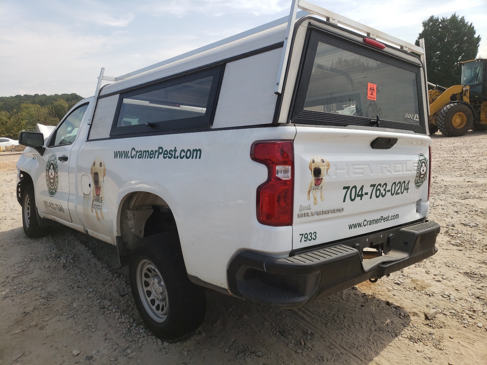 Photo 3 from auction – 2021 CHEVROLET SILVERADO with VIN 3GCNWAEH8MG157933