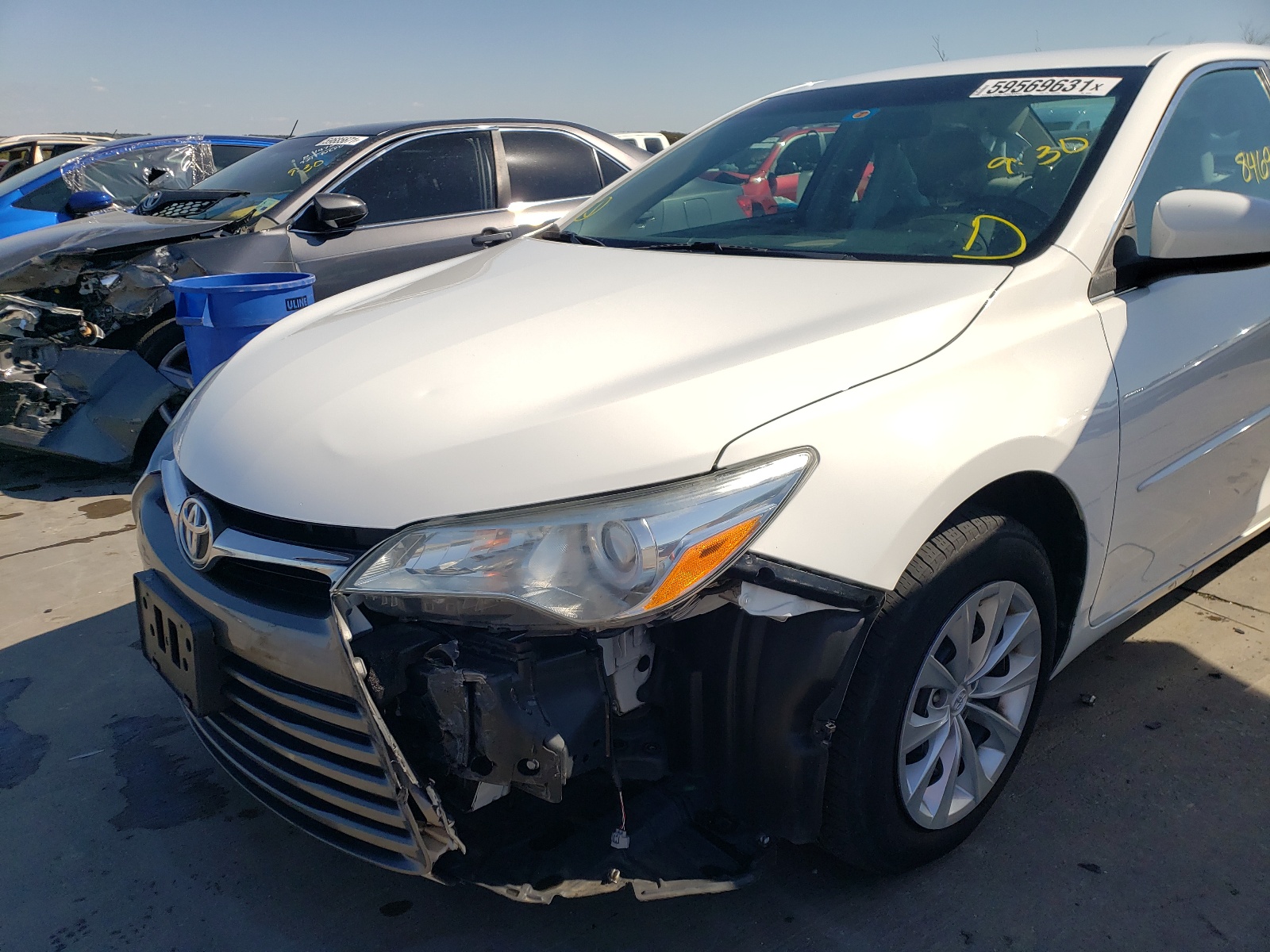 Photo 9 from auction – 2015 TOYOTA CAMRY LE with VIN 4T4BF1FKXFR486891