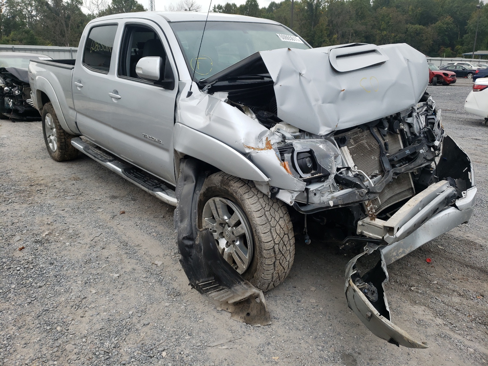 TOYOTA TACOMA DOU 2012 with VIN 3TMMU4FN5CM047686 - Photo from auction