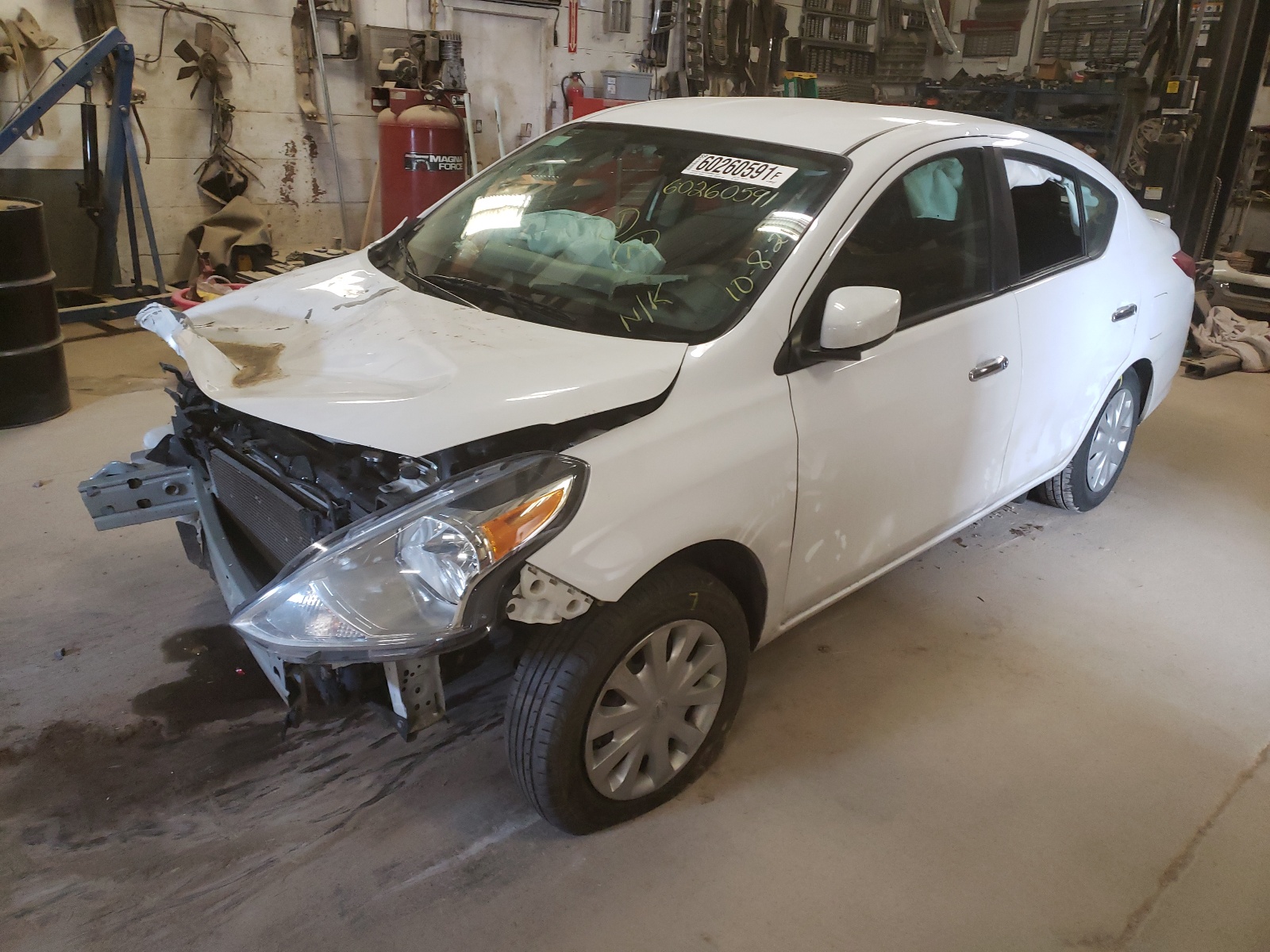 Photo 2 from auction – 2019 NISSAN VERSA S with VIN 3N1CN7AP9KL843741
