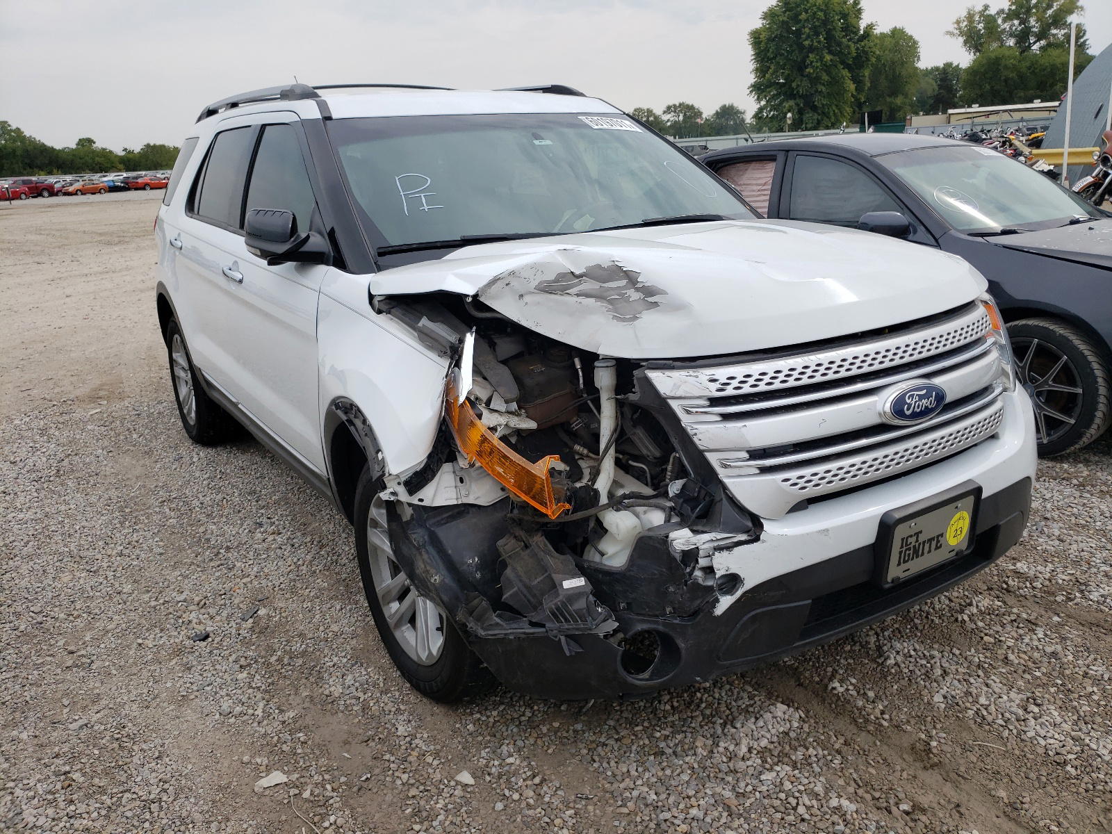 FORD EXPLORER X 2015 with VIN 1FM5K7D82FGB72843 - Photo from auction