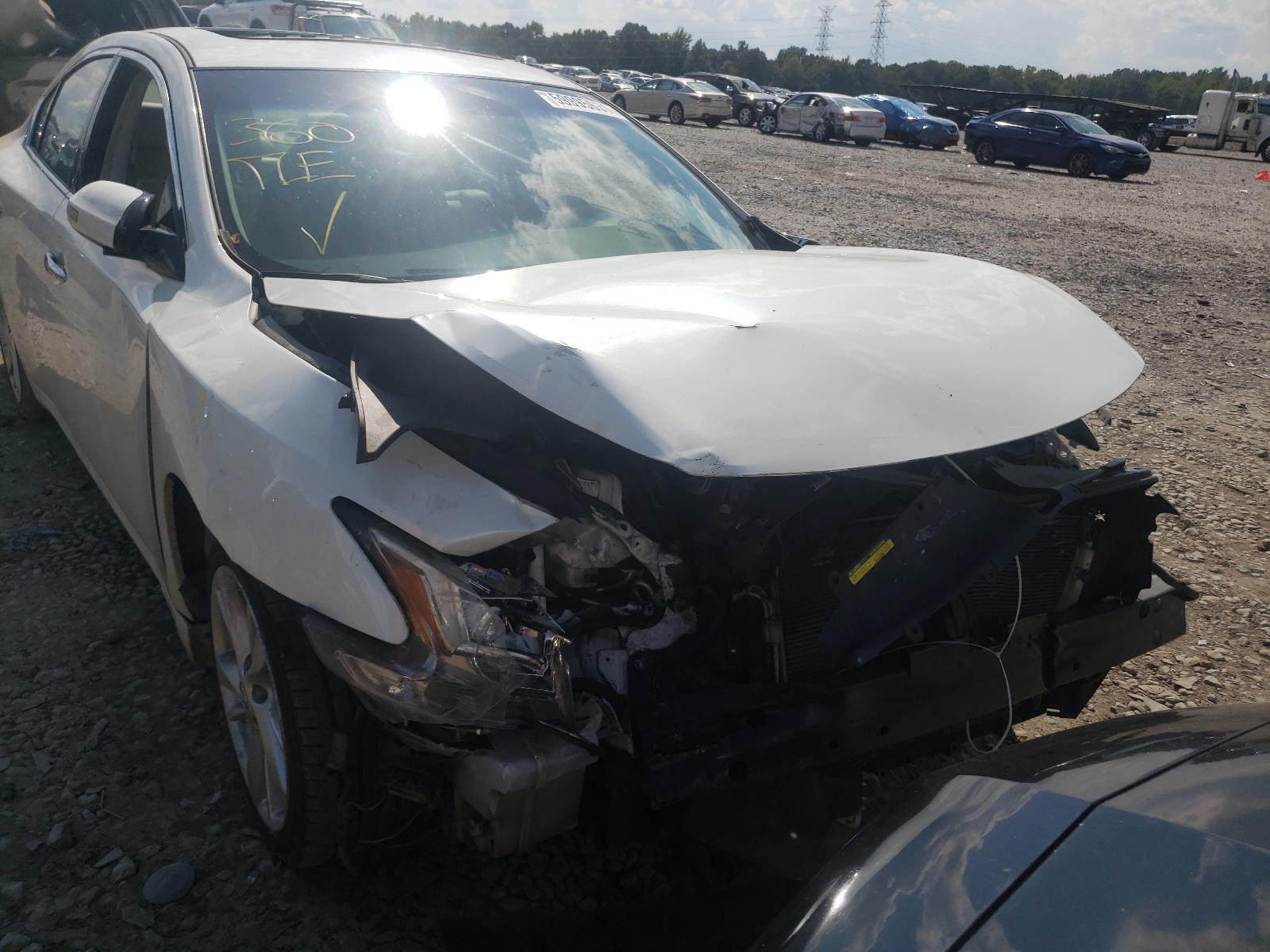 Photo 9 from auction – 2014 NISSAN MAXIMA S with VIN 1N4AA5AP6EC467414