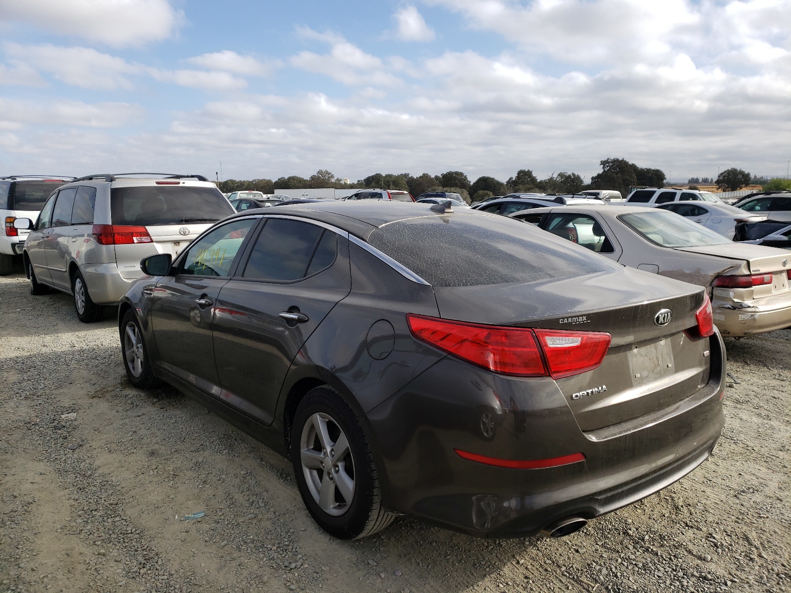 Photo 3 from auction – 2014 KIA OPTIMA LX with VIN 5XXGM4A75EG318093