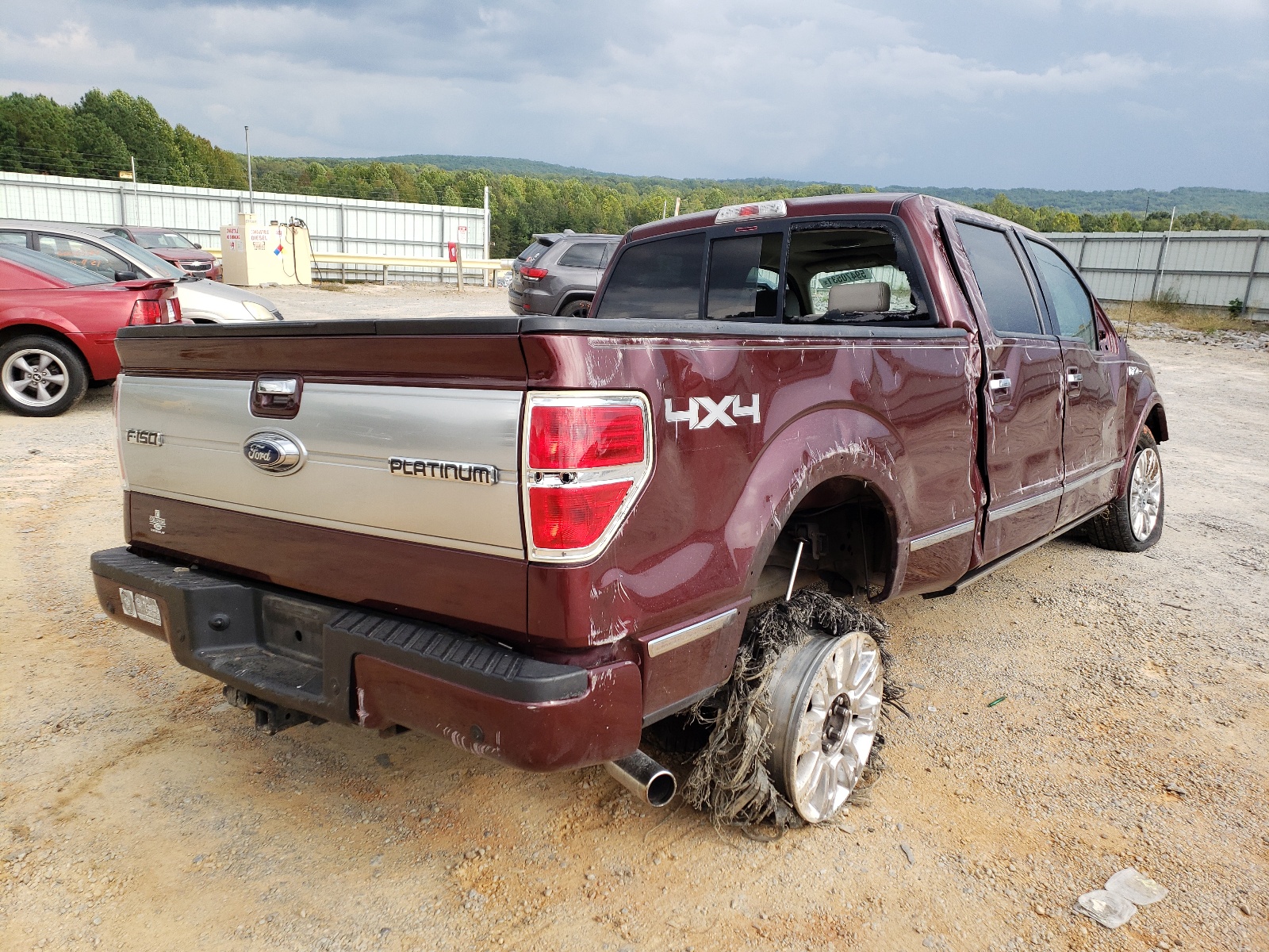 Photo 4 from auction – 2009 FORD F150 SUPER with VIN 1FTPW14V29FA90609