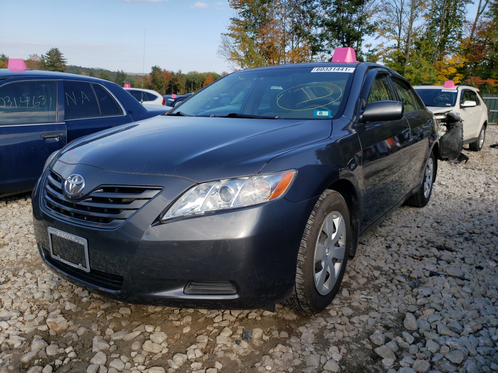 Photo 2 from auction – 2007 TOYOTA CAMRY CE with VIN 4T1BE46KX7U637986