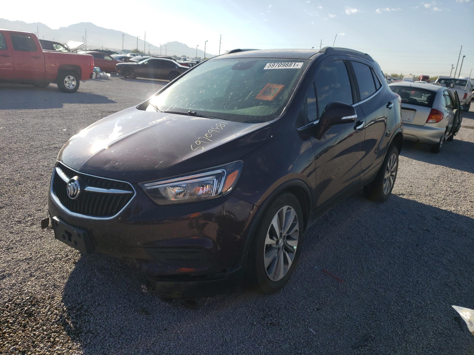 Photo 2 from auction – 2017 BUICK ENCORE PRE with VIN KL4CJESB6HB143423