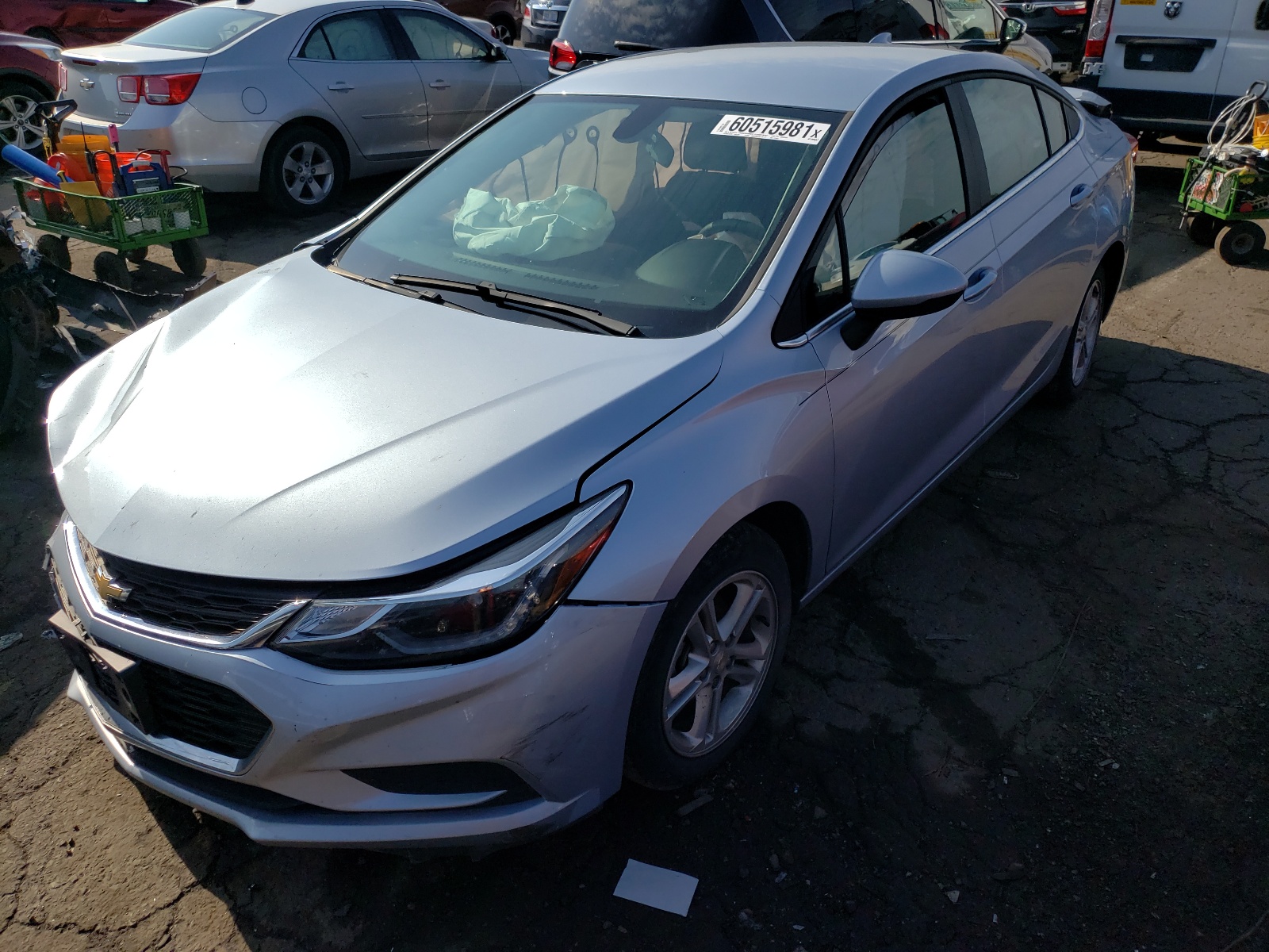 Photo 2 from auction – 2017 CHEVROLET CRUZE with VIN 1G1BE5SM2H7279065