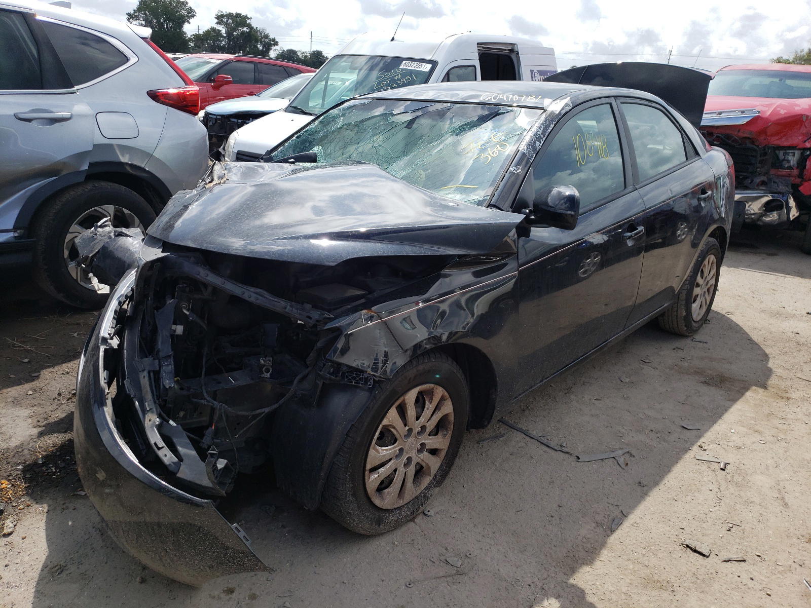 Photo 2 from auction – 2013 KIA FORTE EX with VIN KNAFU4A27D5703770