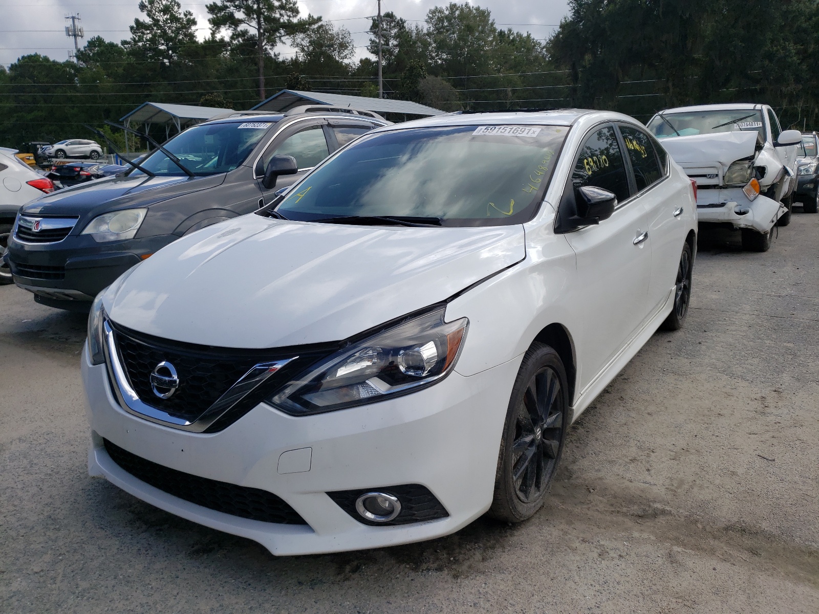 Photo 2 from auction – 2017 NISSAN SENTRA SR with VIN 3N1CB7AP6HY409362