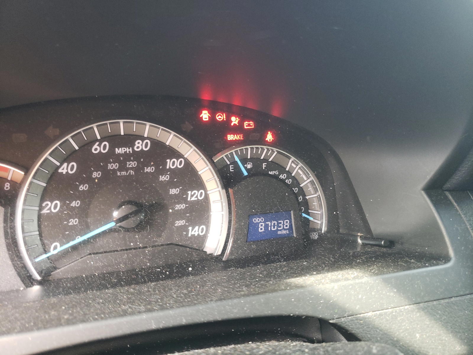 Photo 8 from auction – 2012 TOYOTA CAMRY BASE with VIN 4T1BF1FK8CU162599