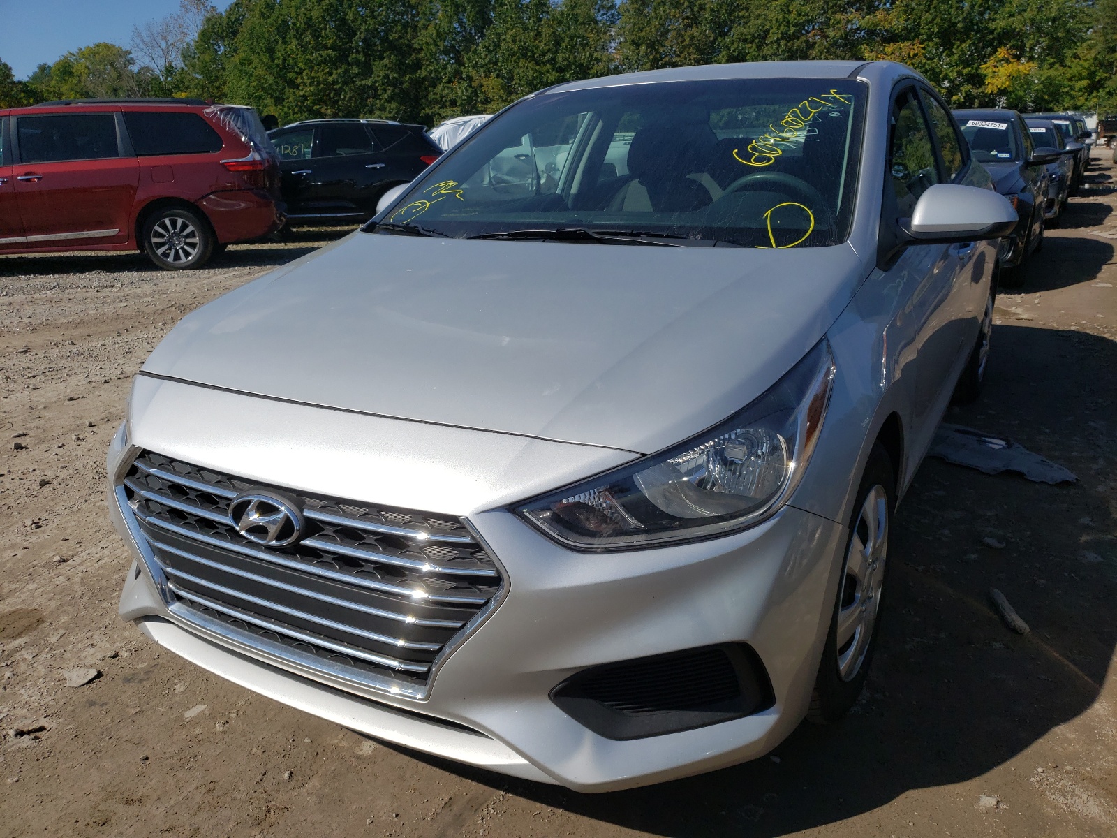 Photo 2 from auction – 2019 HYUNDAI ACCENT SE with VIN 3KPC24A38KE085011