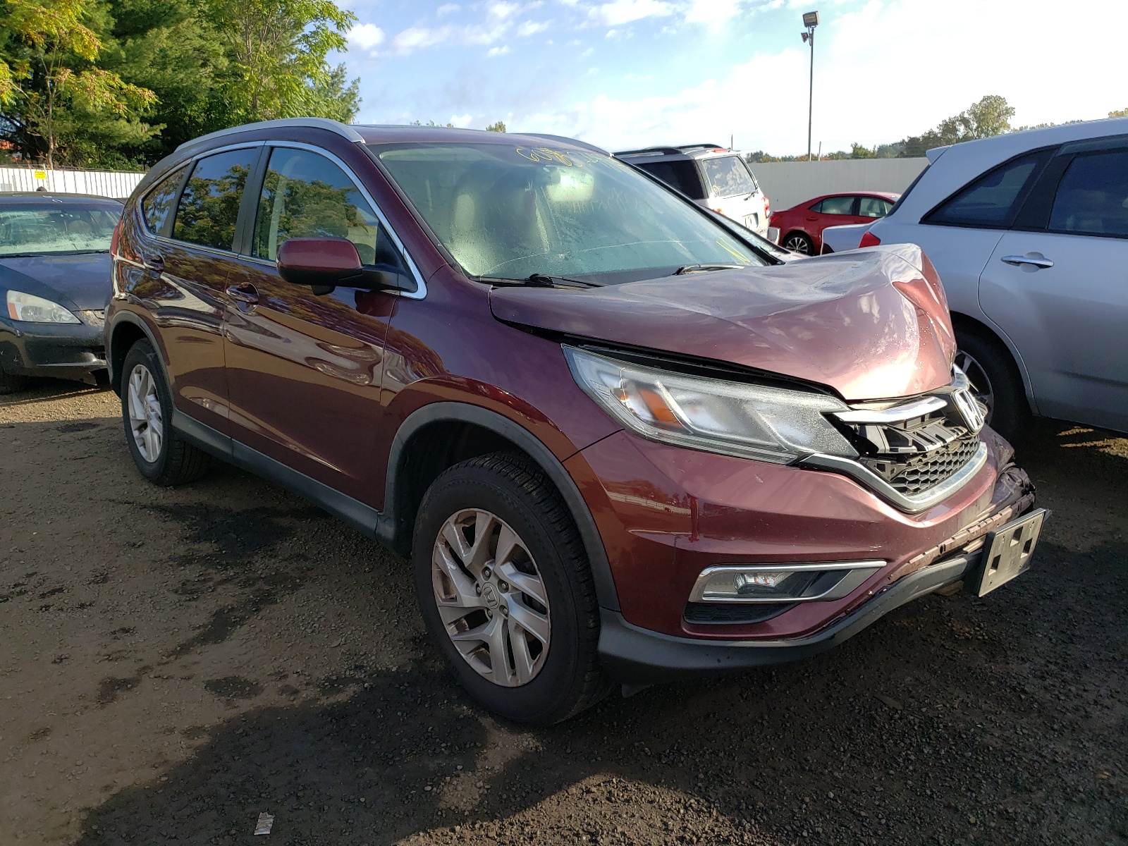 Photo 1 from auction – 2016 HONDA CR-V EXL with VIN 5J6RM4H77GL032791