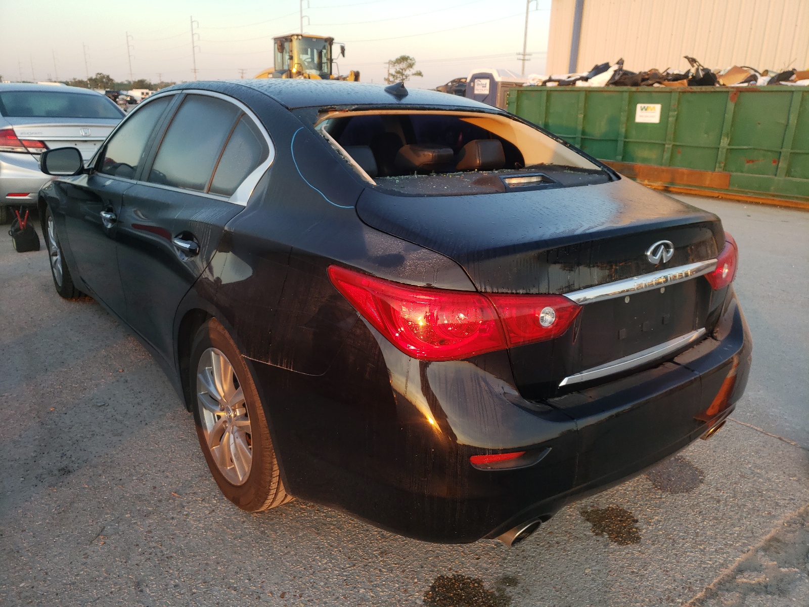 Photo 3 from auction – 2015 INFINITI Q50 BASE with VIN JN1BV7AP3FM358633