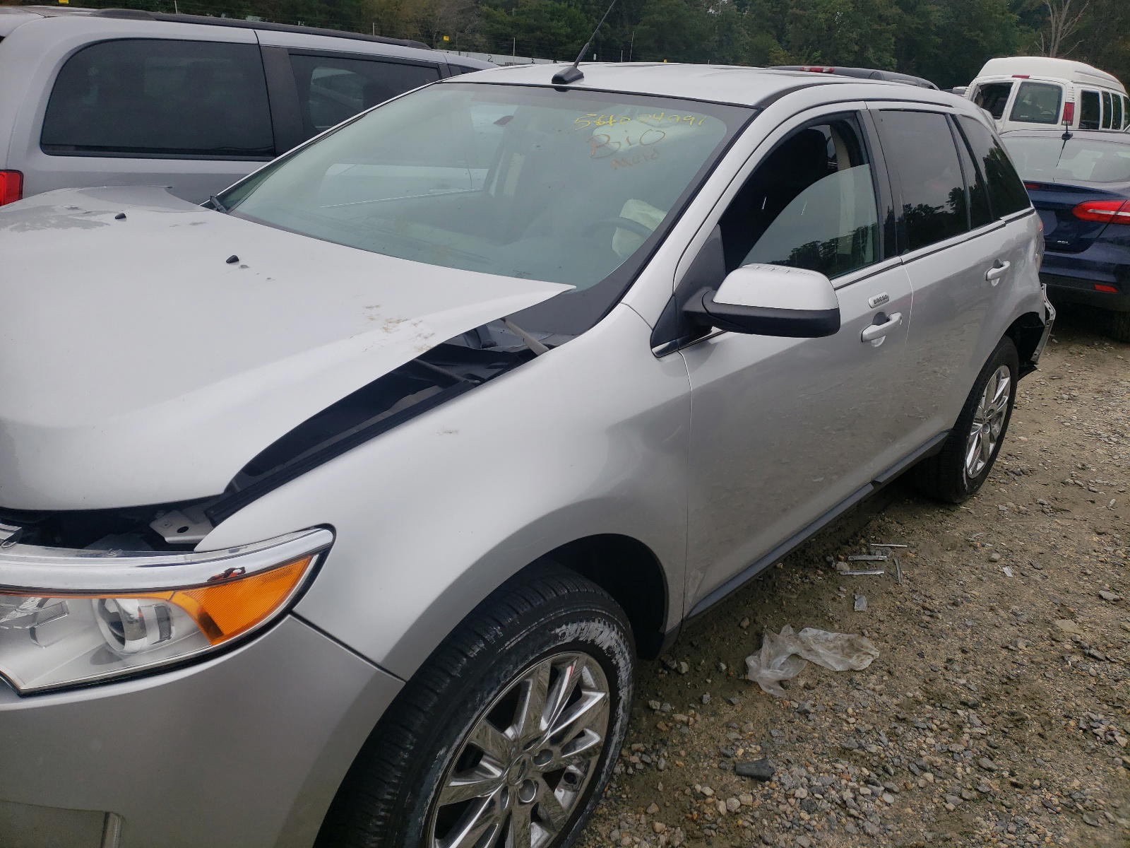 Photo 2 from auction – 2013 FORD EDGE LIMIT with VIN 2FMDK4KC0DBC26615
