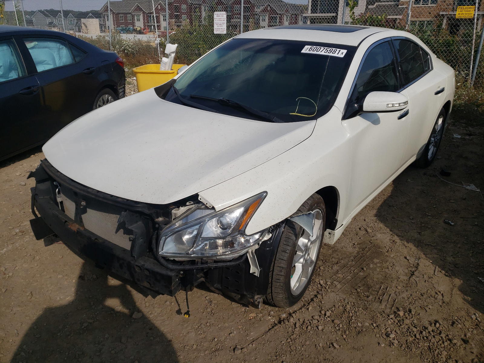 Photo 2 from auction – 2013 NISSAN MAXIMA S with VIN 1N4AA5AP9DC810604