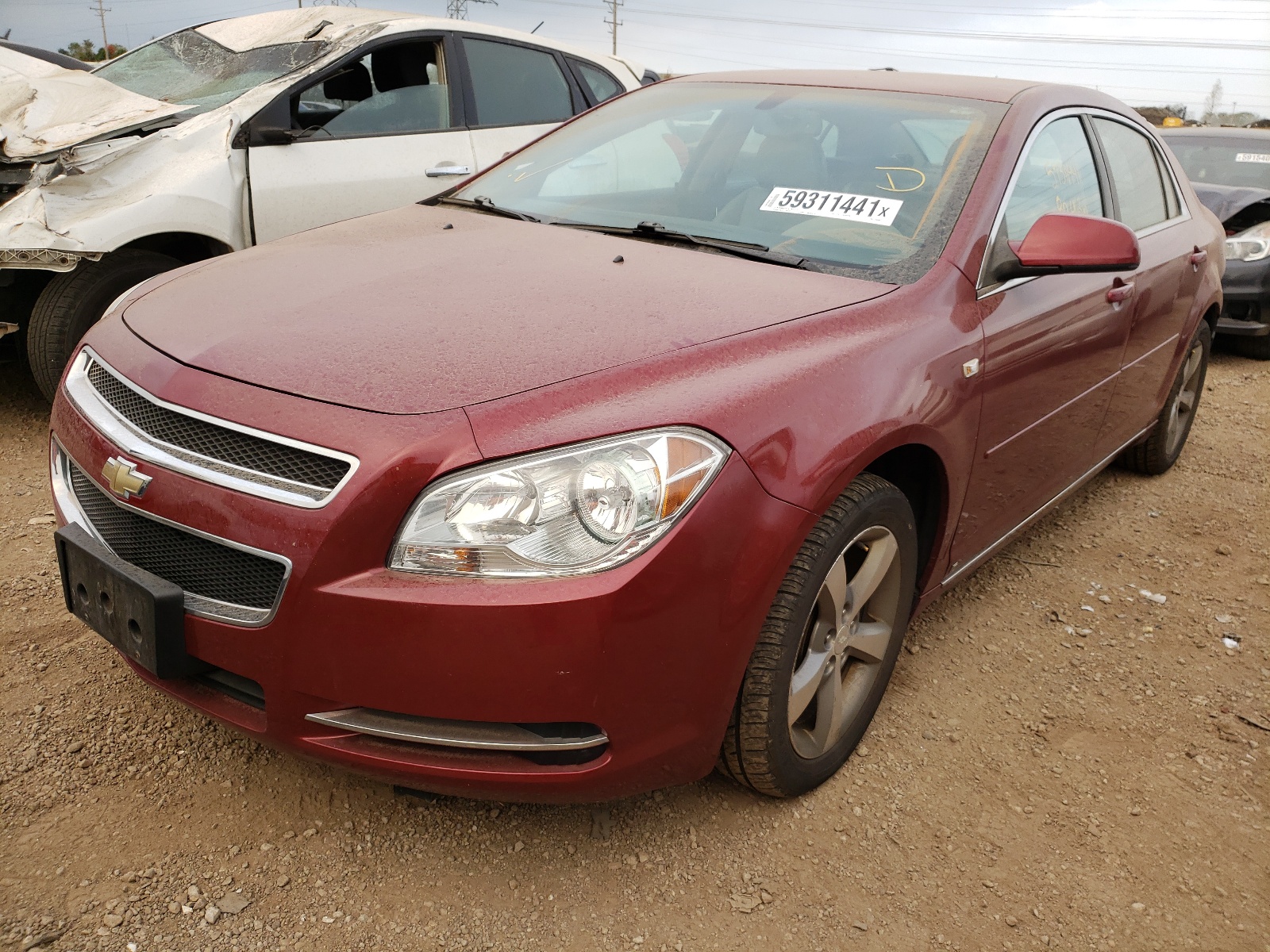 Photo 2 from auction – 2008 CHEVROLET MALIBU 2LT with VIN 1G1ZJ57B28F250608