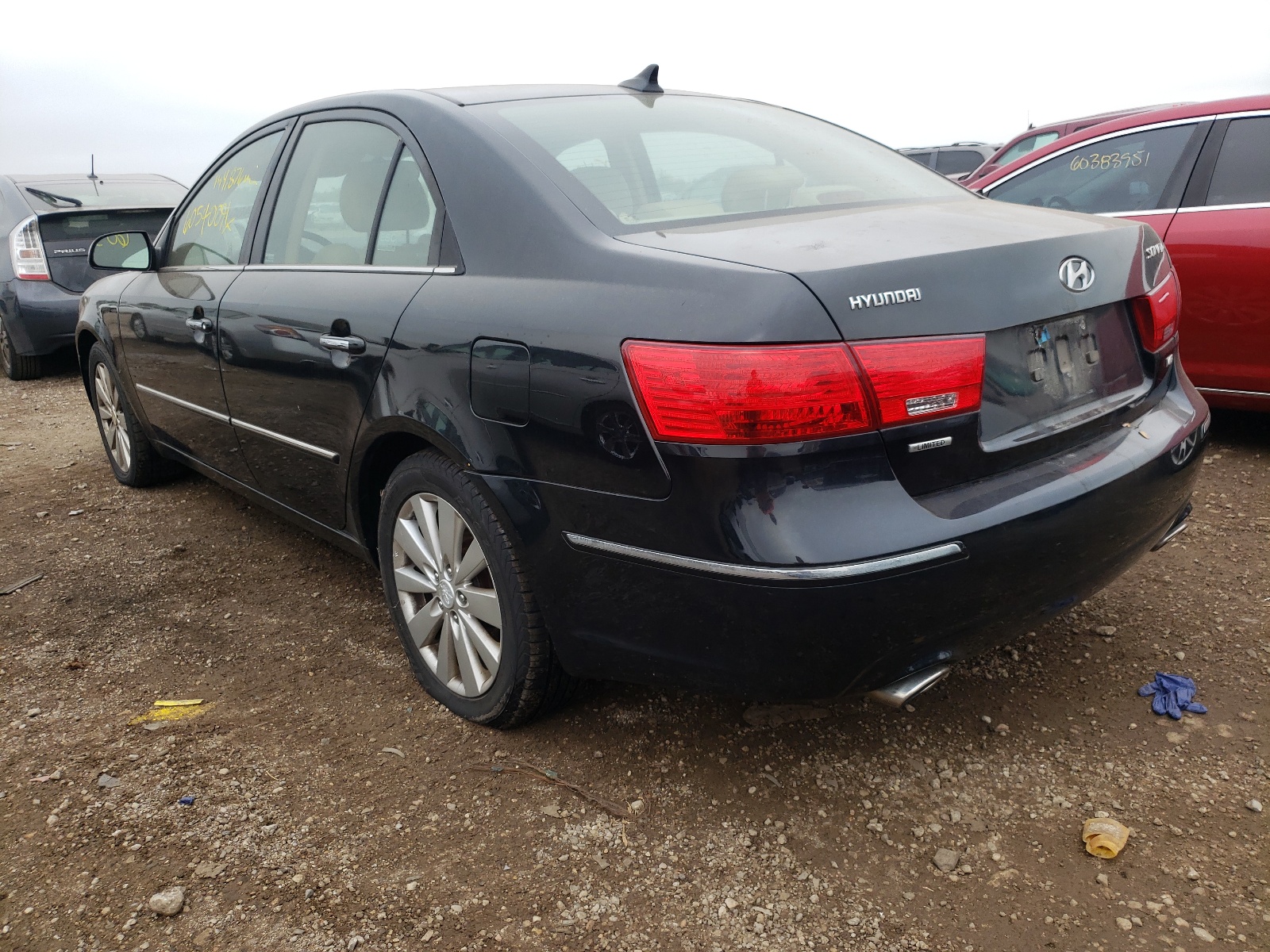 Photo 3 from auction – 2009 HYUNDAI SONATA with VIN 5NPEU46F09H544396