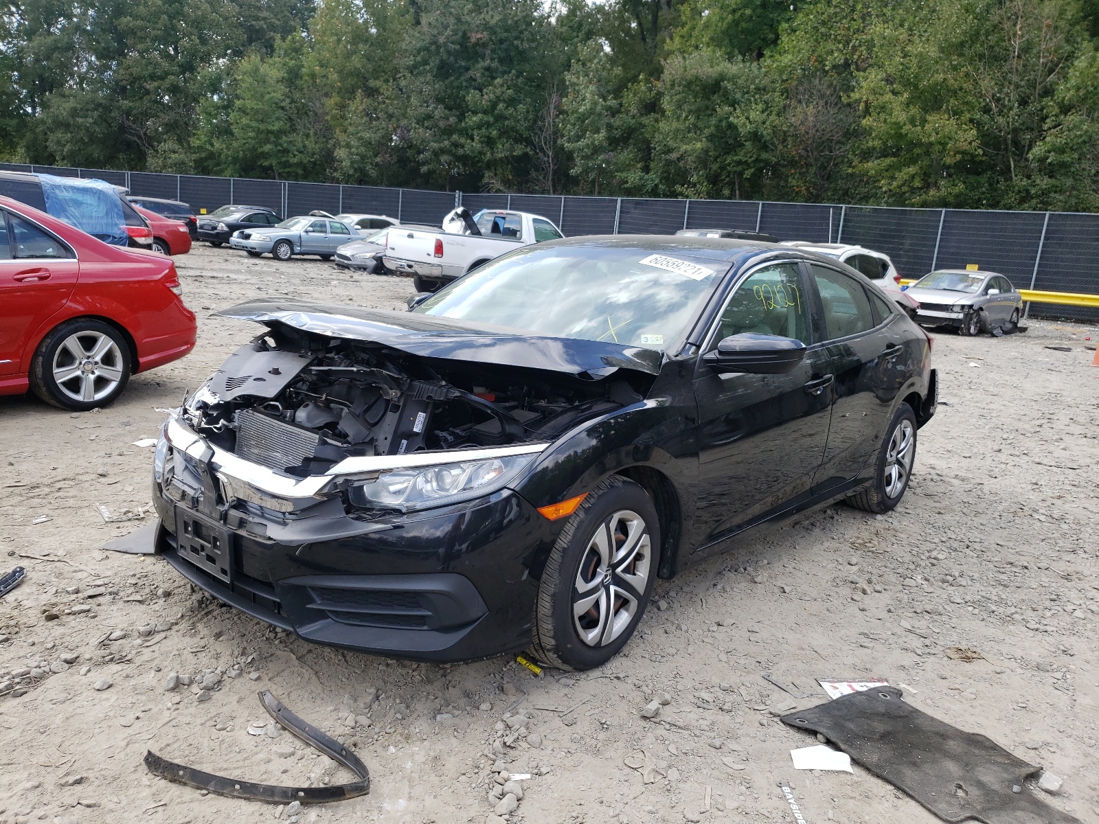 Photo 2 from auction – 2016 HONDA CIVIC LX with VIN 19XFC2F54GE015313