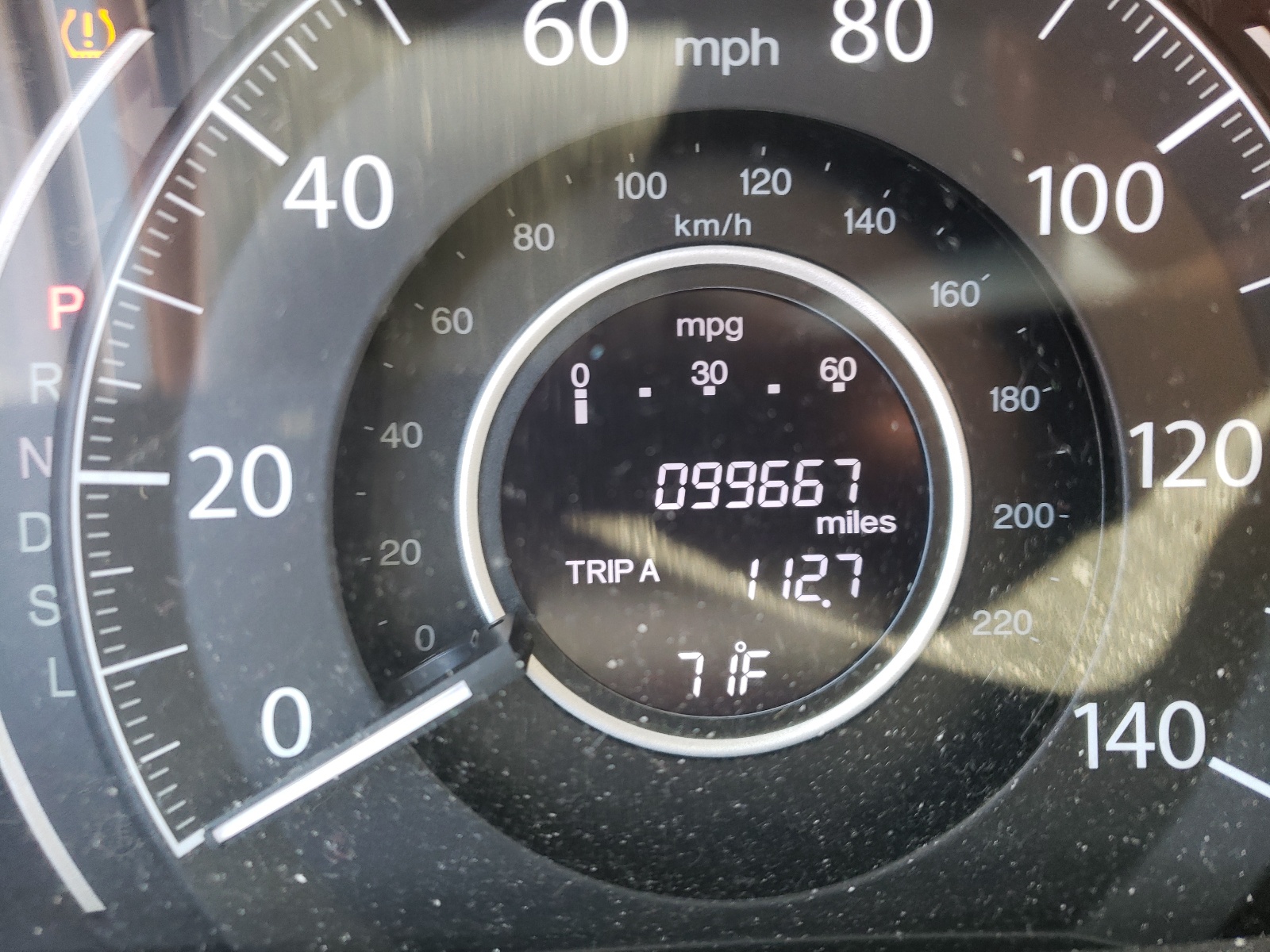 Photo 8 from auction – 2015 HONDA CR-V LX with VIN 3CZRM3H33FG703988