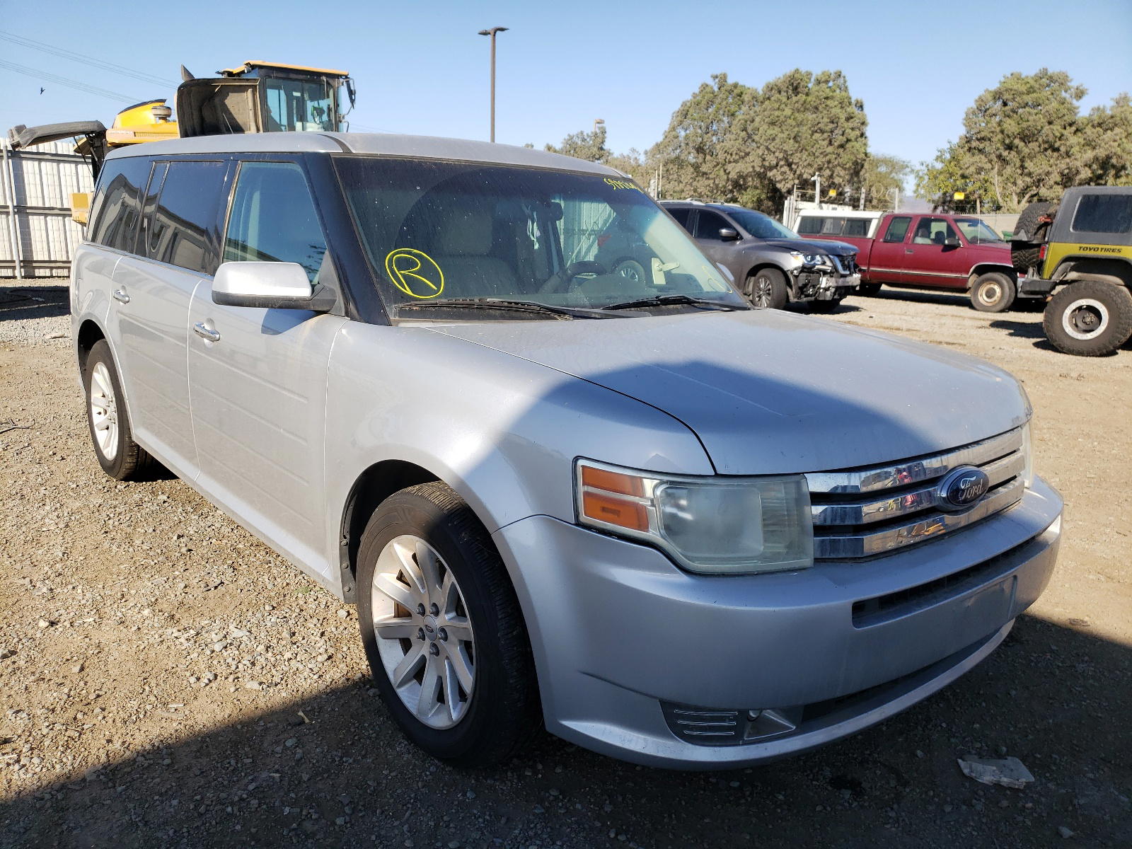 FORD FLEX SEL 2010 with VIN 2FMGK5CC2ABA81784 - Photo from auction