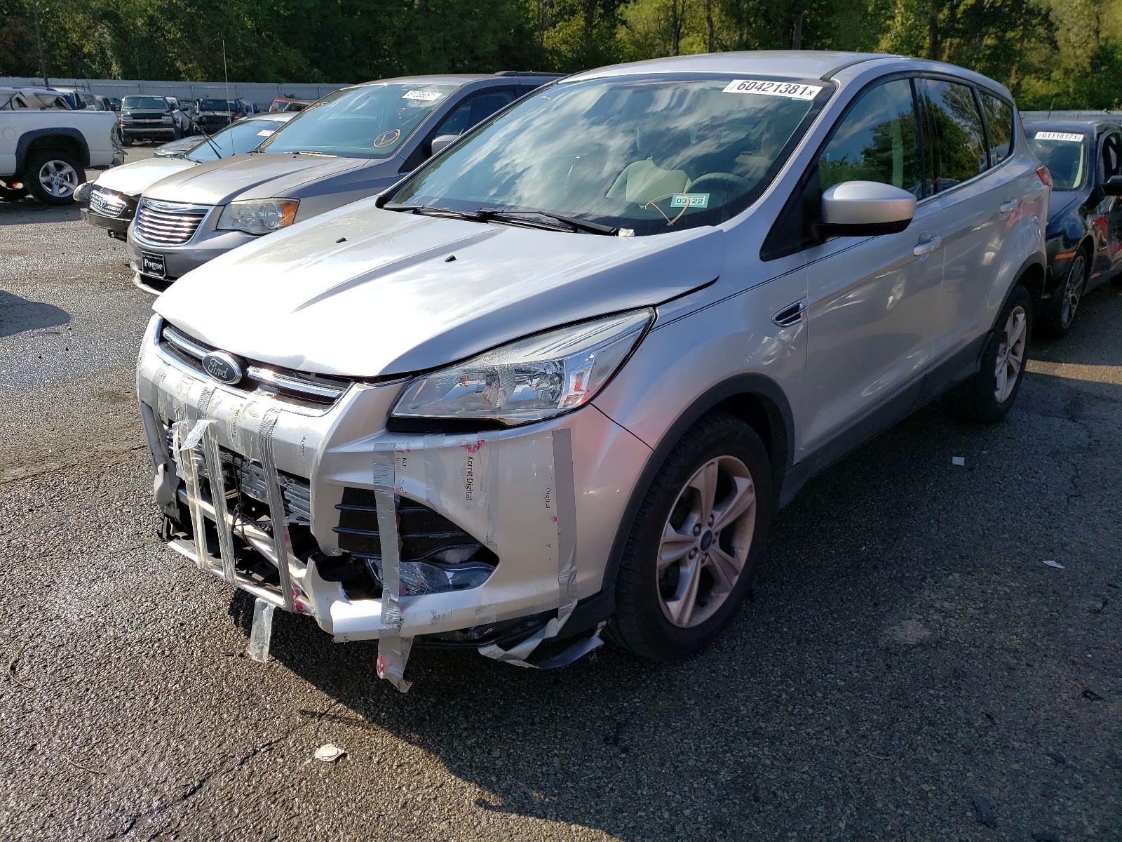 Photo 2 from auction – 2013 FORD ESCAPE SE with VIN 1FMCU0GX3DUD48728