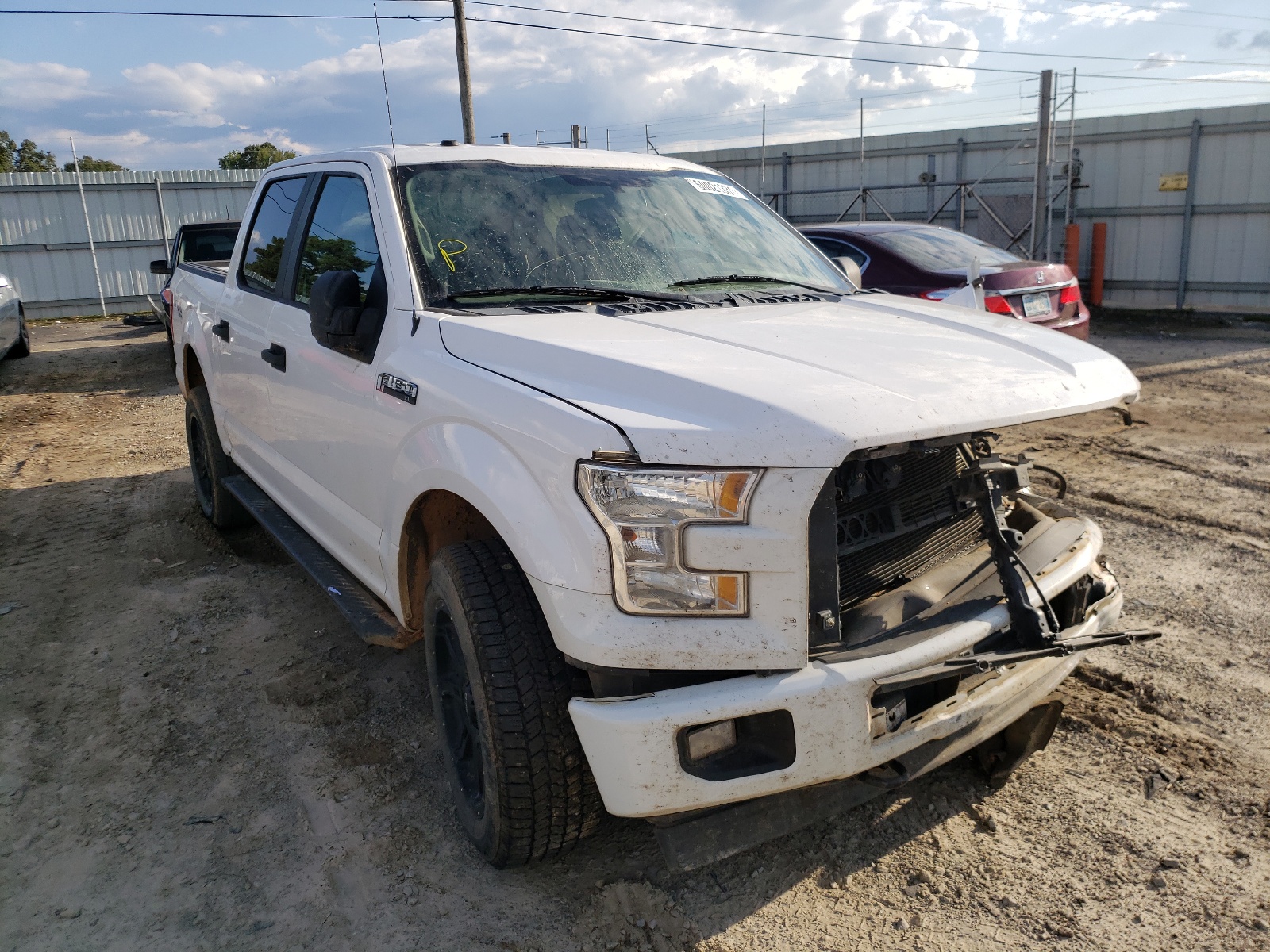 FORD F150 SUPER 2017 with VIN 1FTEW1EPXHKE33471 - Photo from auction