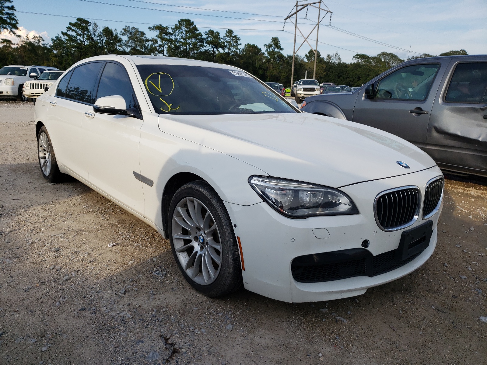 Photo 1 from auction – 2013 BMW 750 LI with VIN WBAYE8C5XDD133810