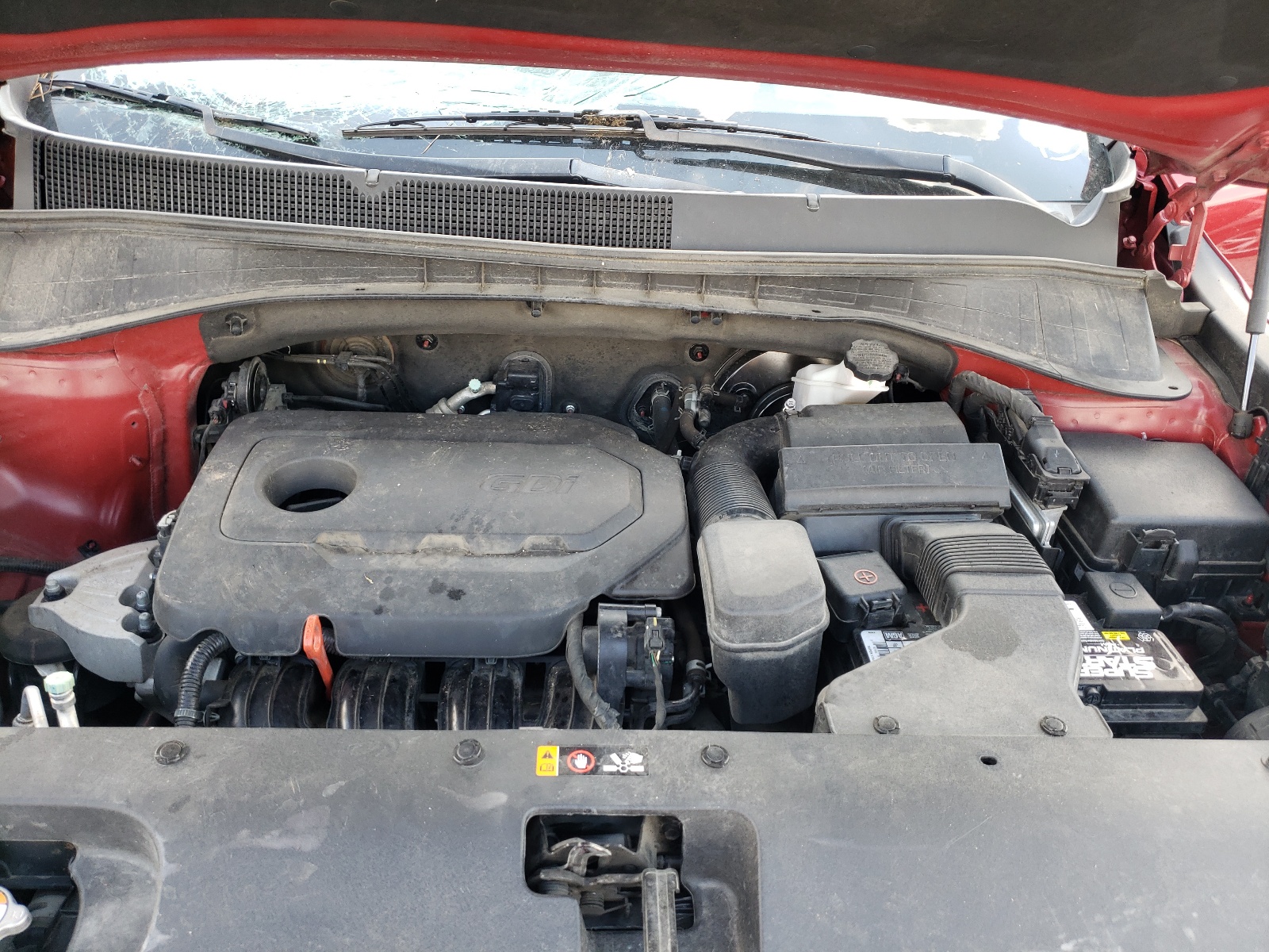 Photo 7 from auction – 2017 KIA SORENTO LX with VIN 5XYPG4A35HG206897