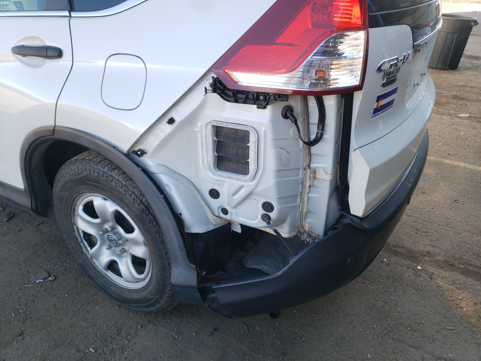 Photo 9 from auction – 2014 HONDA CR-V LX with VIN 5J6RM3H34EL044028