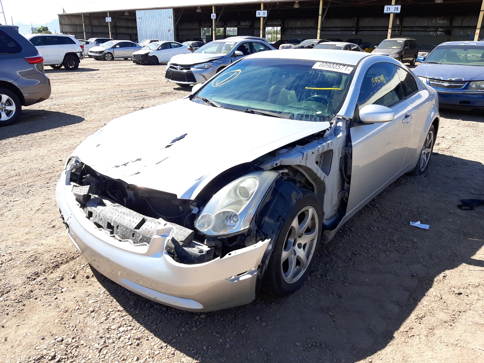 Photo 2 from auction – 2006 INFINITI G35 with VIN JNKCV54EX6M703154