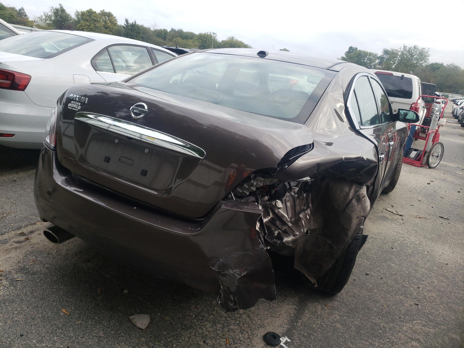 Photo 4 from auction – 2014 NISSAN MAXIMA S with VIN 1N4AA5AP0EC450155