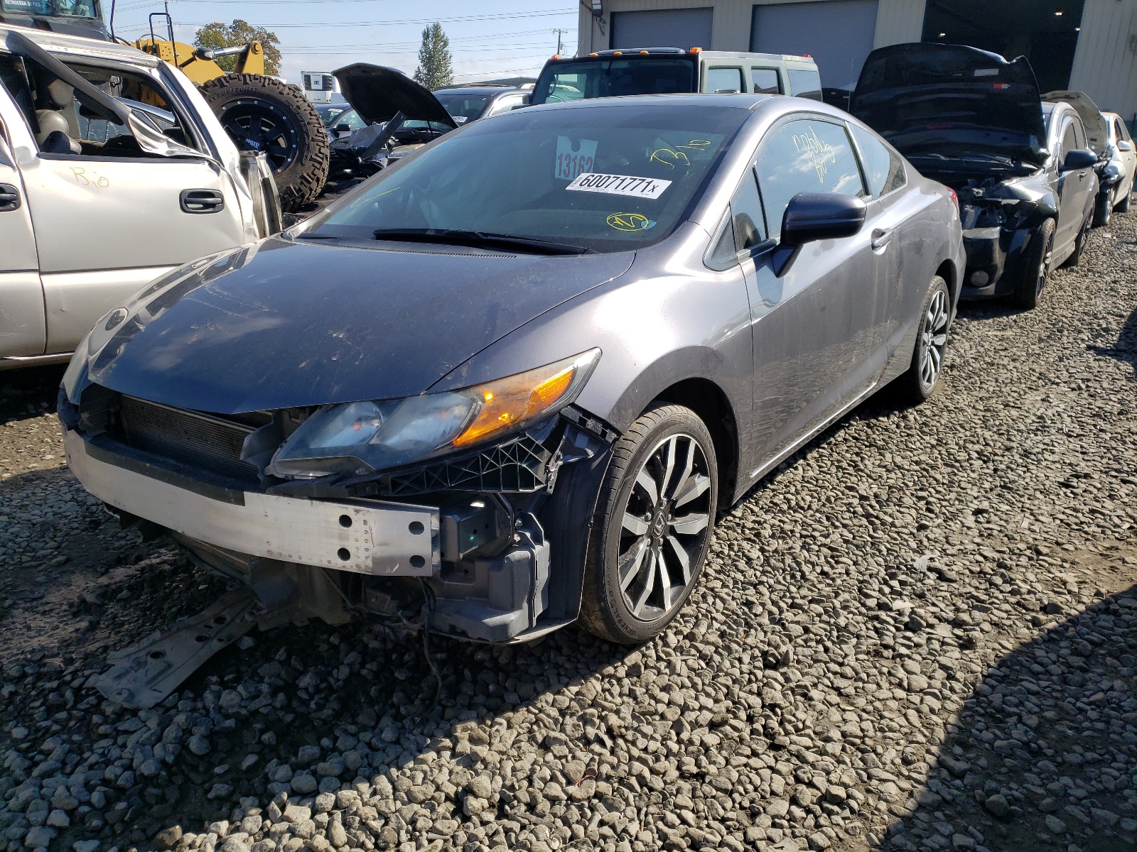 Photo 2 from auction – 2015 HONDA CIVIC with VIN 2HGFG3B02FH518461