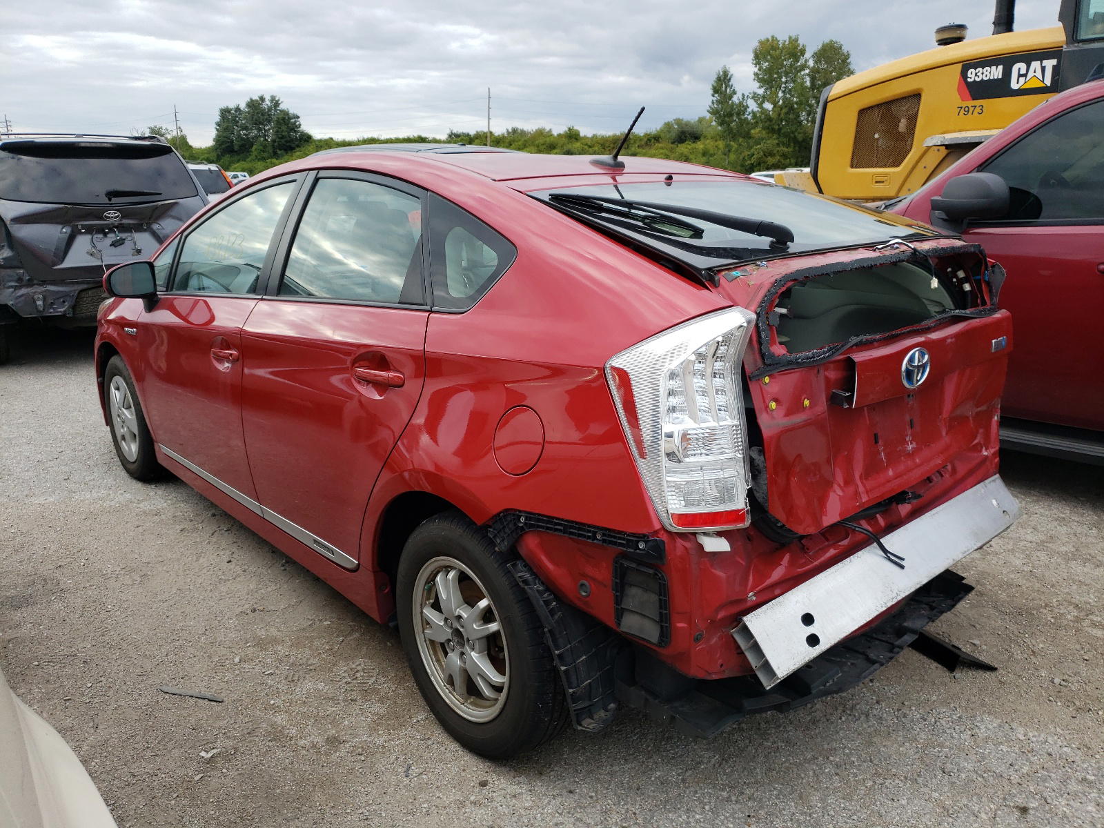 Photo 3 from auction – 2010 TOYOTA PRIUS with VIN JTDKN3DUXA0173633