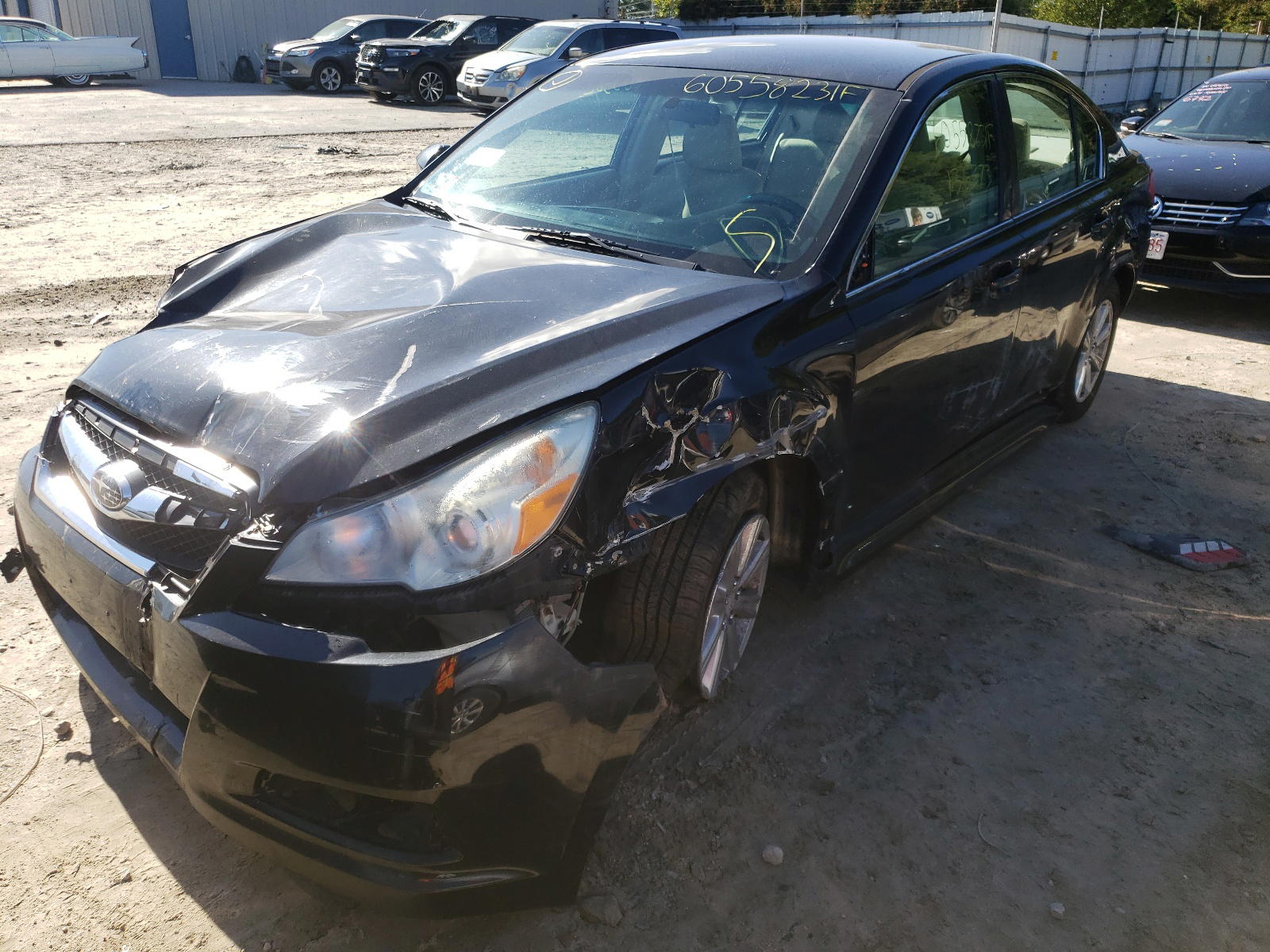 Photo 2 from auction – 2012 SUBARU LEGACY 2.5 with VIN 4S3BMBC60C3005792