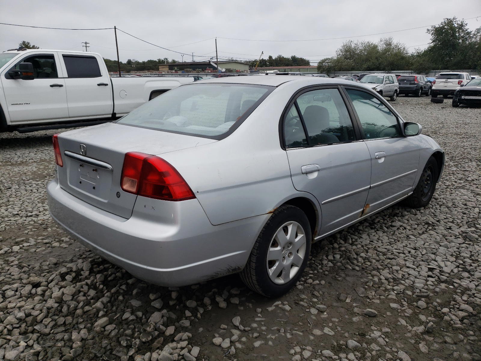 Photo 4 from auction – 2001 HONDA CIVIC with VIN 2HGES26761H605445