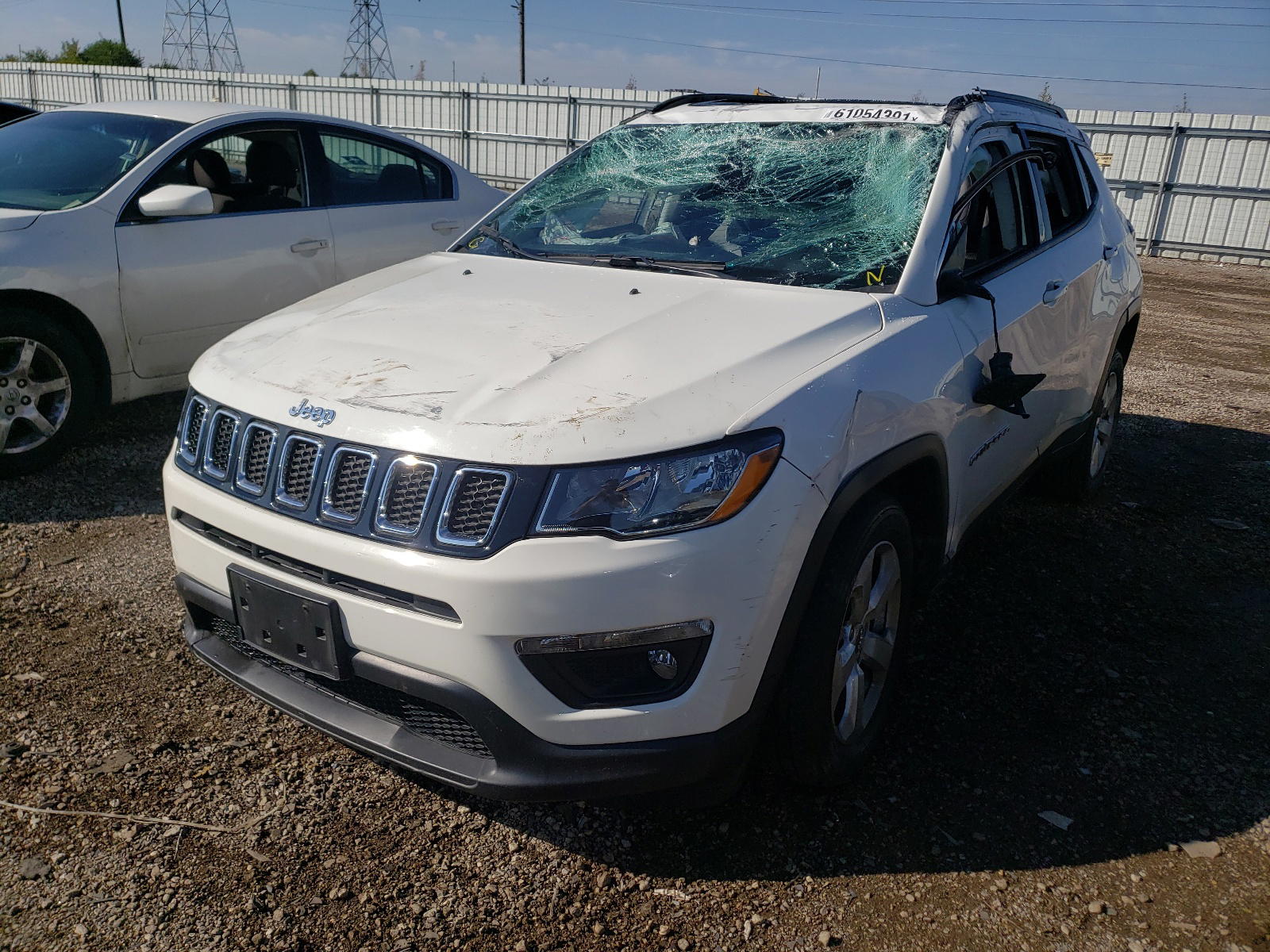 Photo 2 from auction – 2018 JEEP COMPASS LA with VIN 3C4NJDBB5JT313980