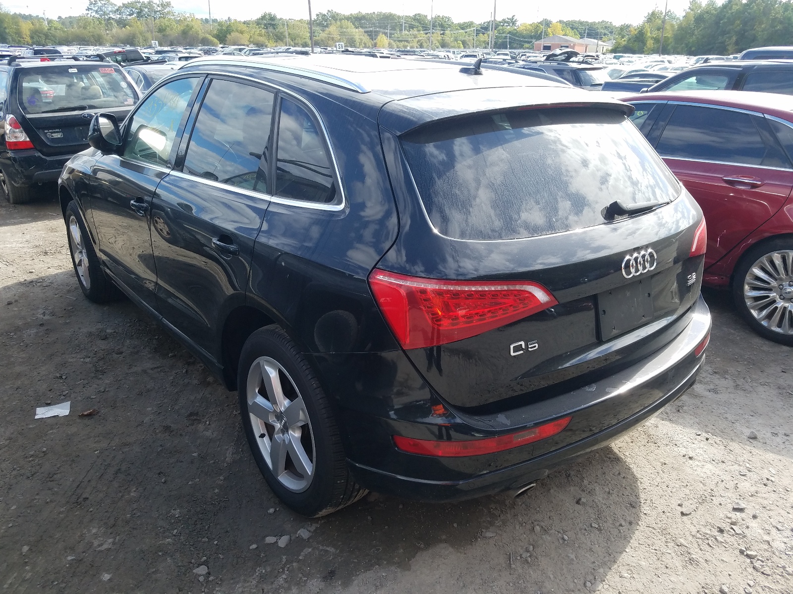 Photo 3 from auction – 2009 AUDI Q5 3.2 with VIN WA1KK78RX9A044829